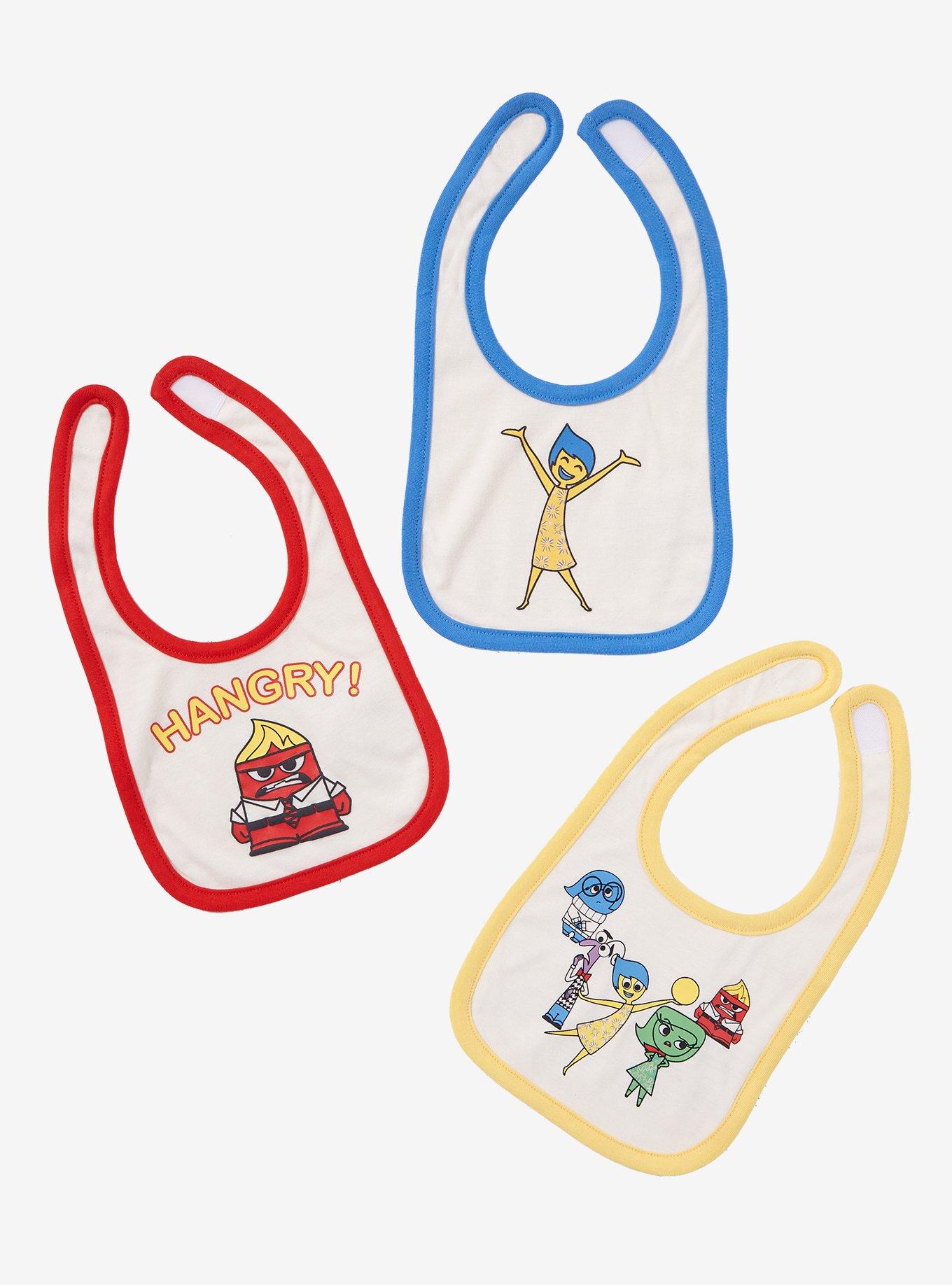 Disney Pixar Inside Out Emotions Bib Set - BoxLunch Exclusive