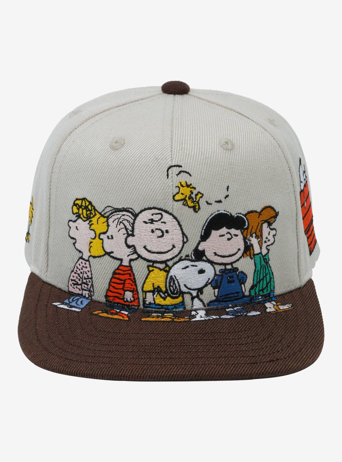Peanuts Group Portrait Youth Ball Cap - BoxLunch Exclusive, , alternate