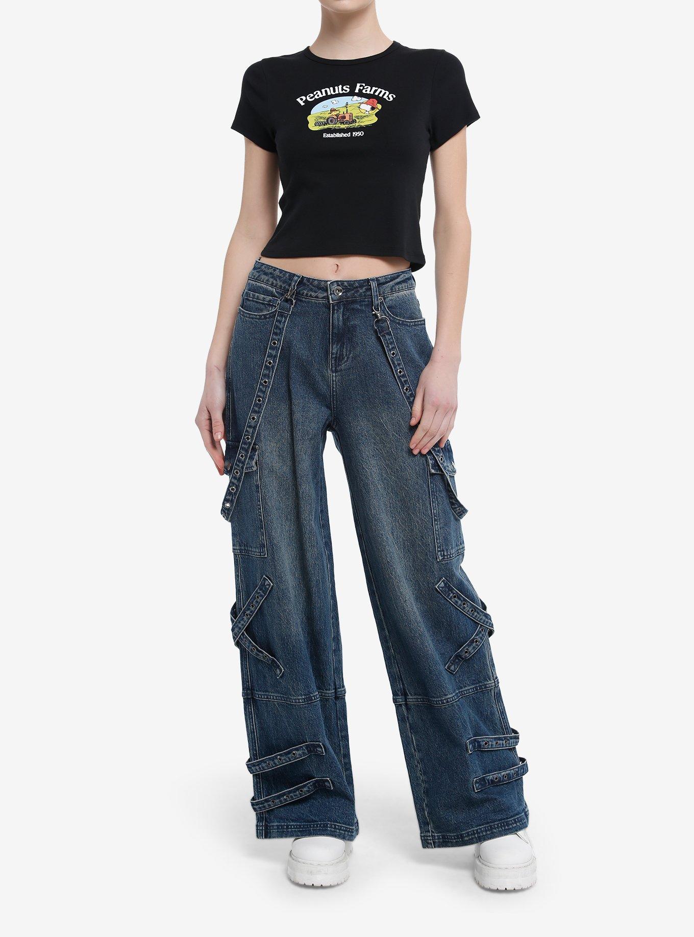 Peanuts Snoopy & Woodstock Farm Girls Baby T-Shirt, MULTI, alternate