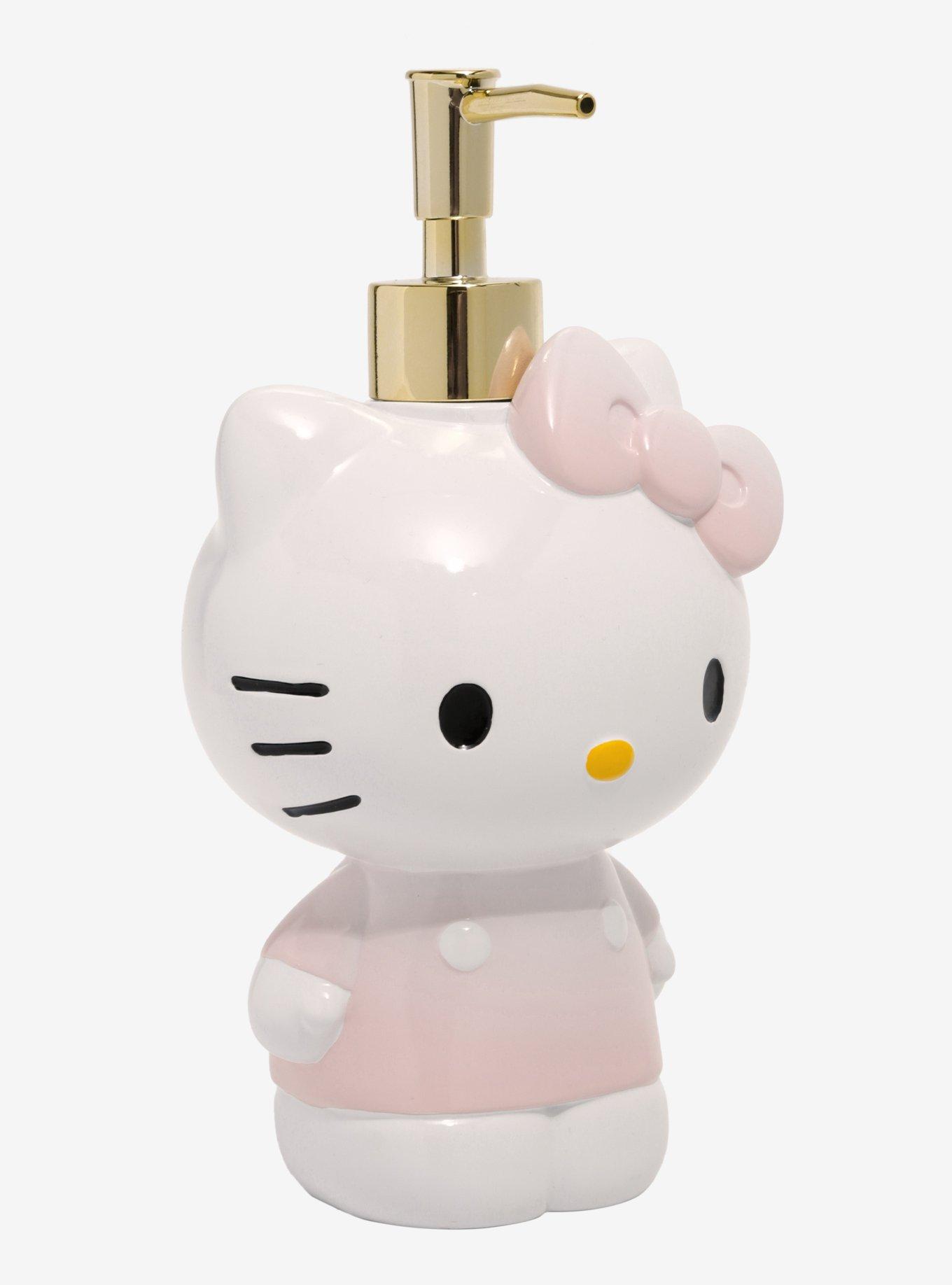 Hello Kitty Pink Figural Soap Pump, , alternate