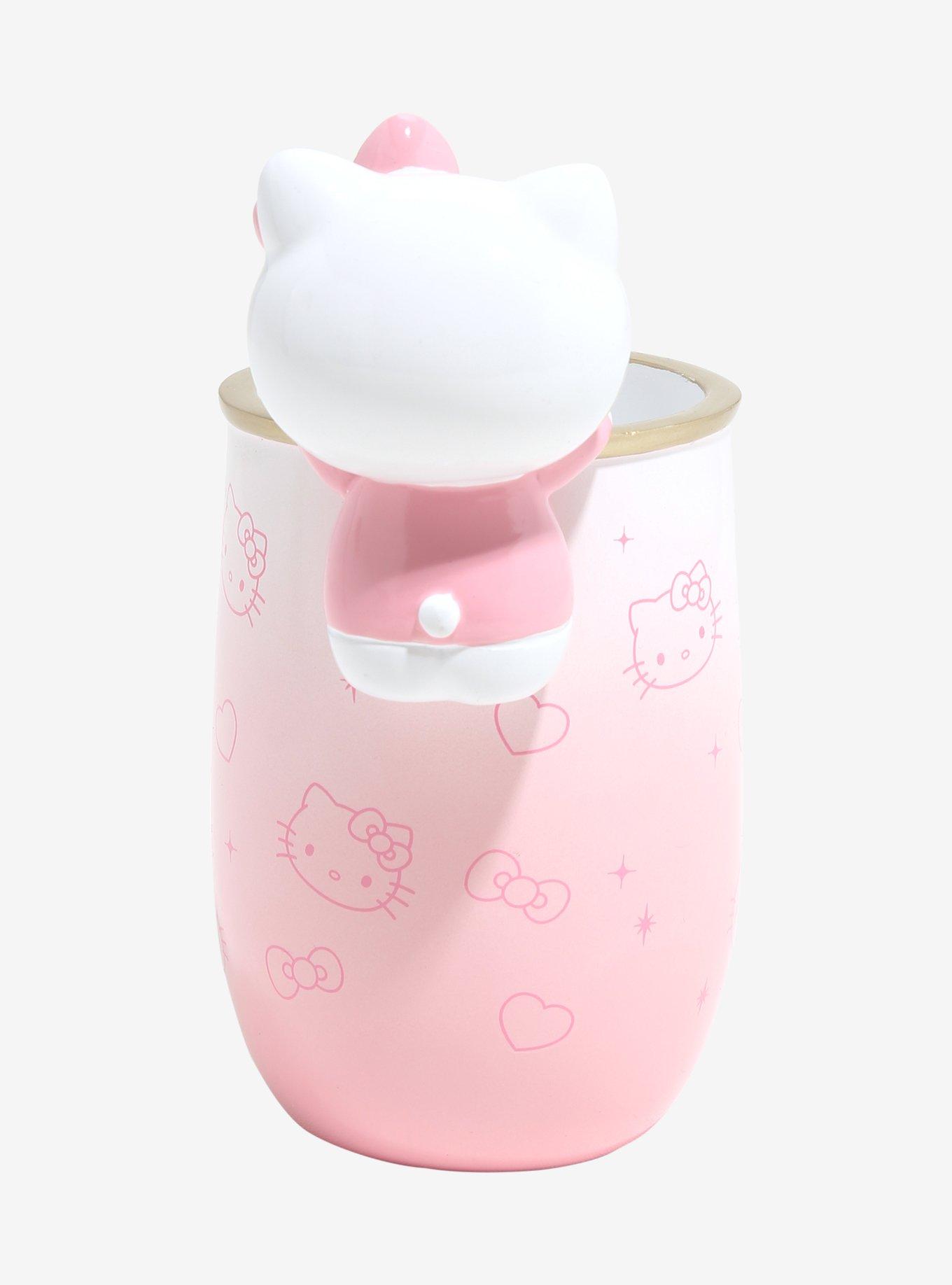 Hello Kitty Pink Bathroom Tumbler, , hi-res