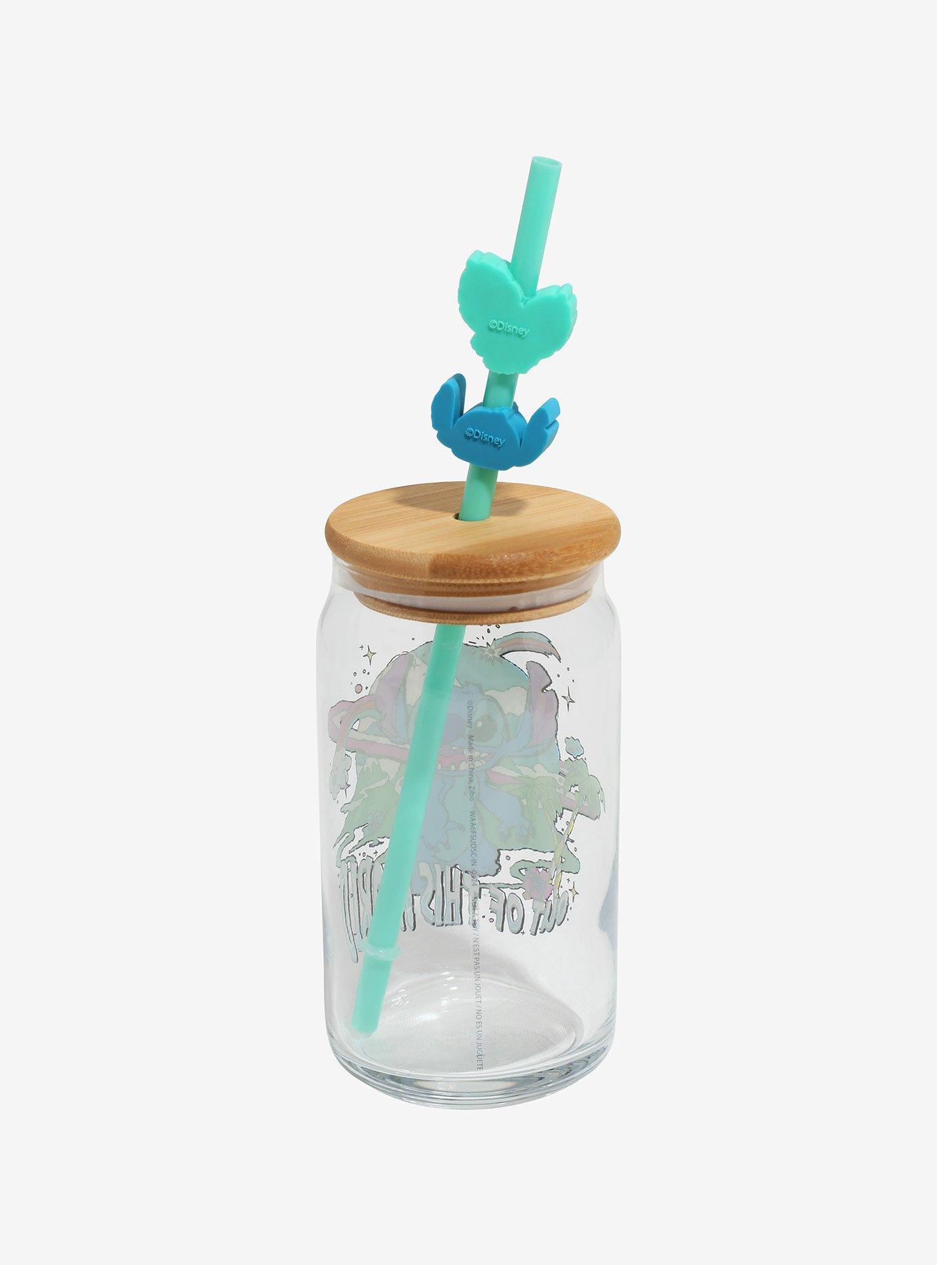 Disney Lilo & Stitch Tropical Glass Cup, , hi-res
