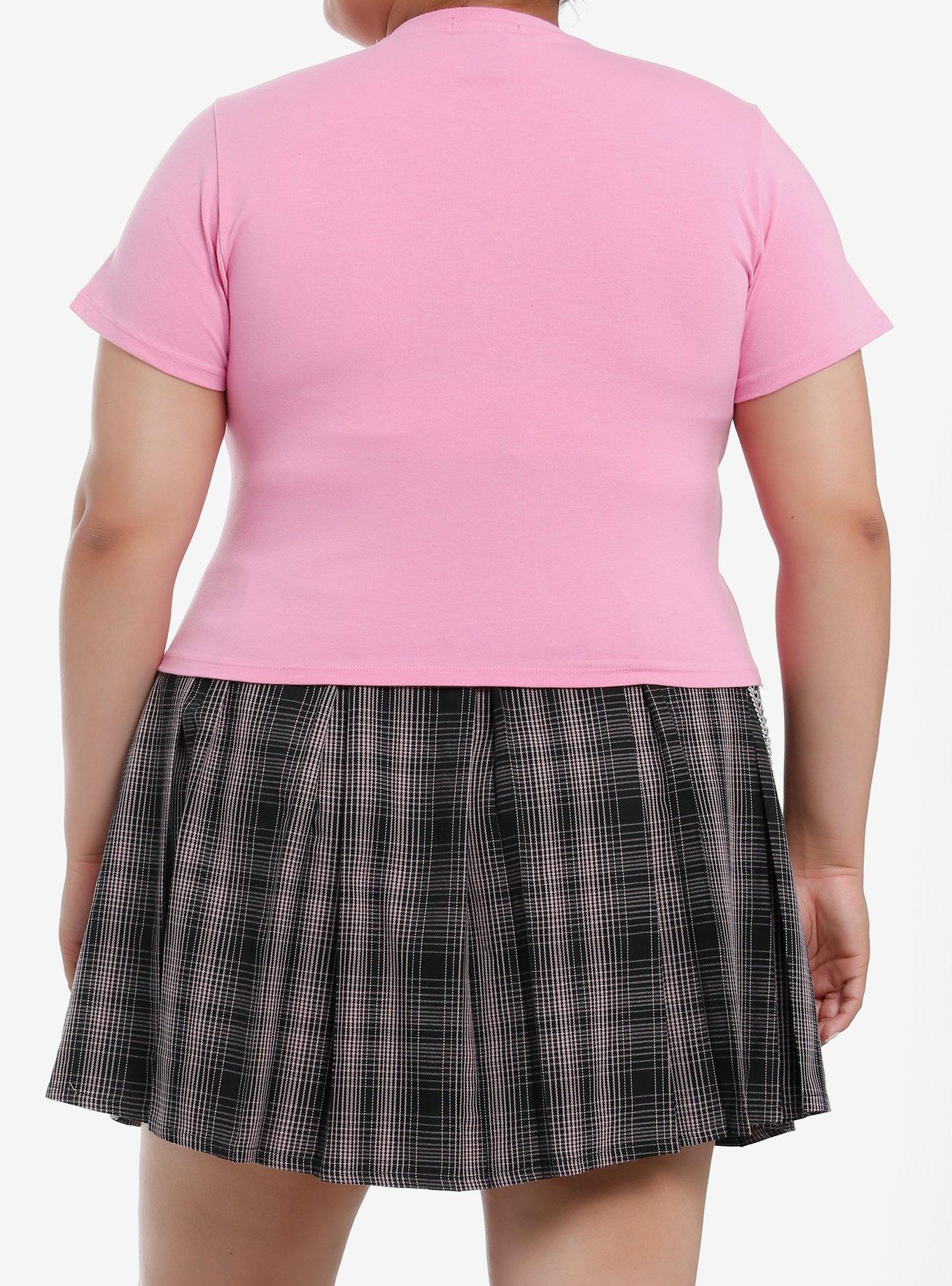 Sweet Society Roaring Tiger Pink Girls Baby T-Shirt Plus Size, PINK, alternate