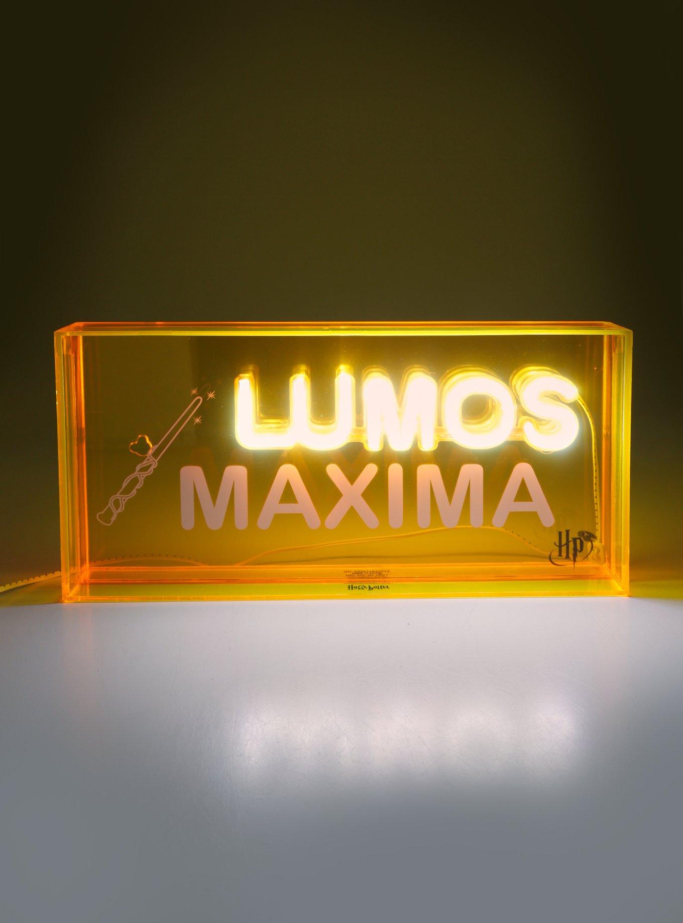 Harry Potter Lumos Maxima Neon Light - BoxLunch Exclusive