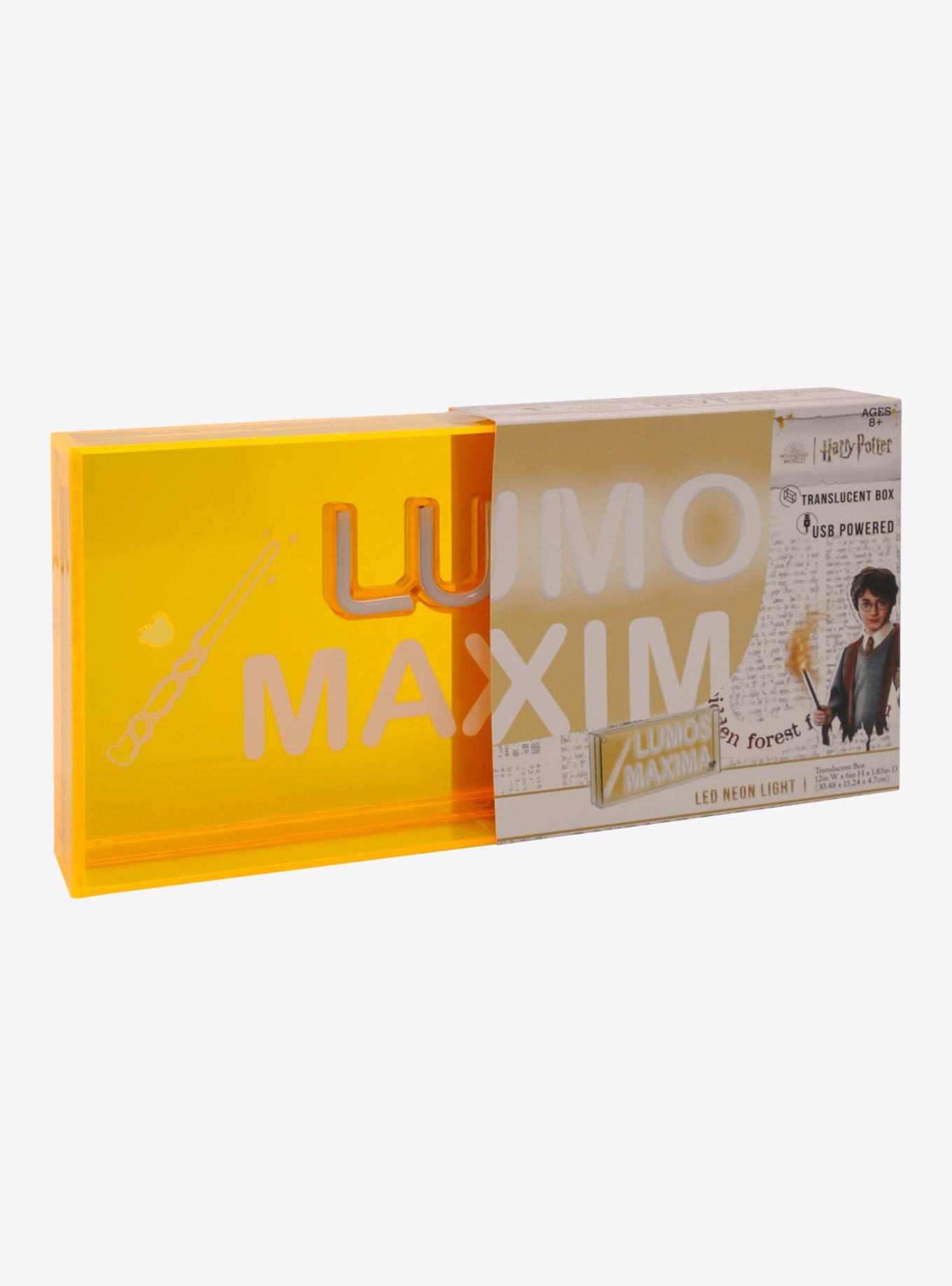 Harry Potter Lumos Maxima Neon Light - BoxLunch Exclusive, , alternate