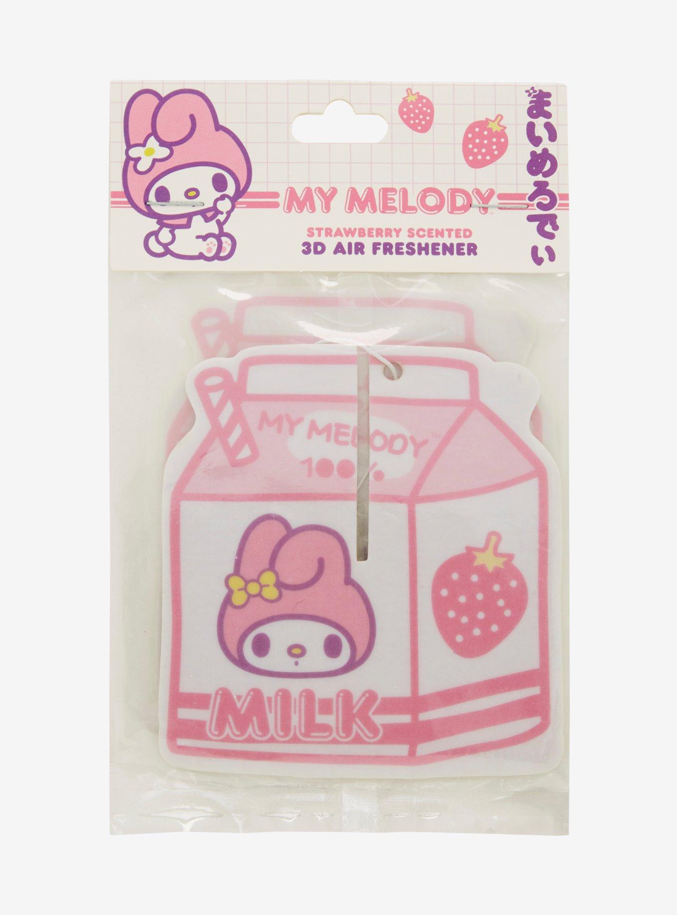 Sanrio My Melody Milk Carton Strawberry Scented 3D Air Freshener - BoxLunch Exclusive