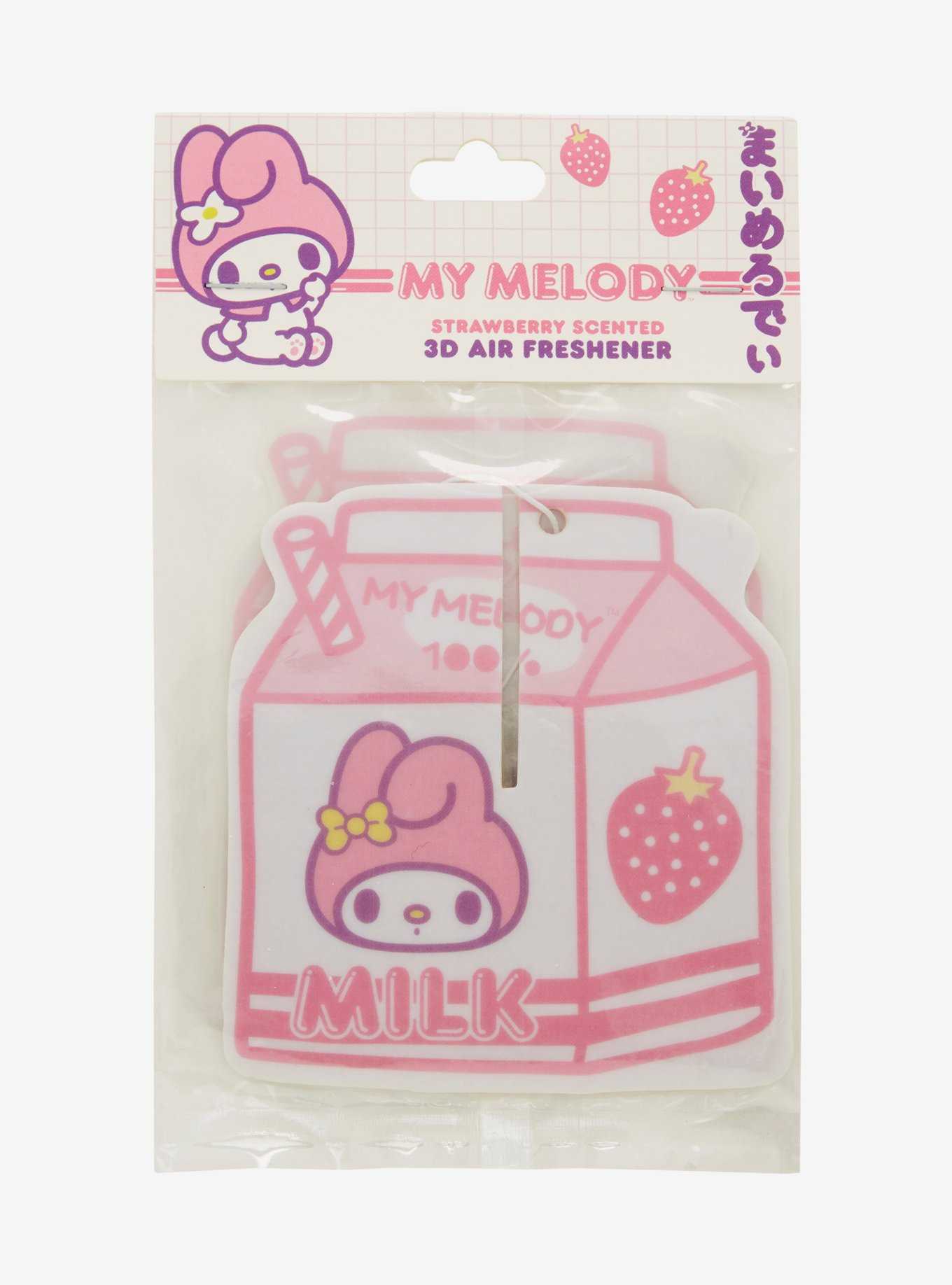 Sanrio My Melody Milk Carton Strawberry Scented 3D Air Freshener - BoxLunch Exclusive, , hi-res