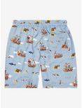 One Piece Ships Allover Print Woven Shorts - BoxLunch Exclusive, LIGHT BLUE, alternate