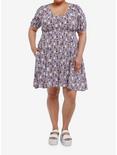 Thorn & Fable Ghost Sunflower Babydoll Dress Plus Size, , alternate