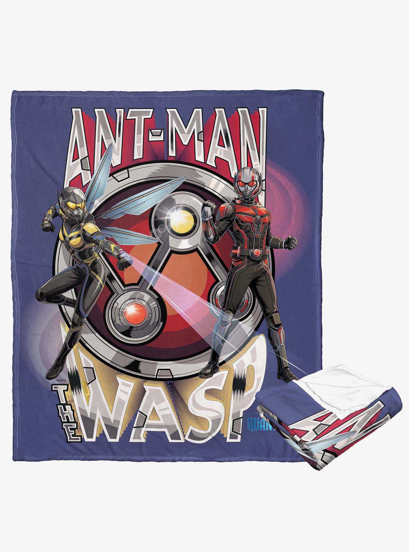 Marvel Ant-Man Quantumania Together Again Silk Touch Throw Blanket, , hi-res