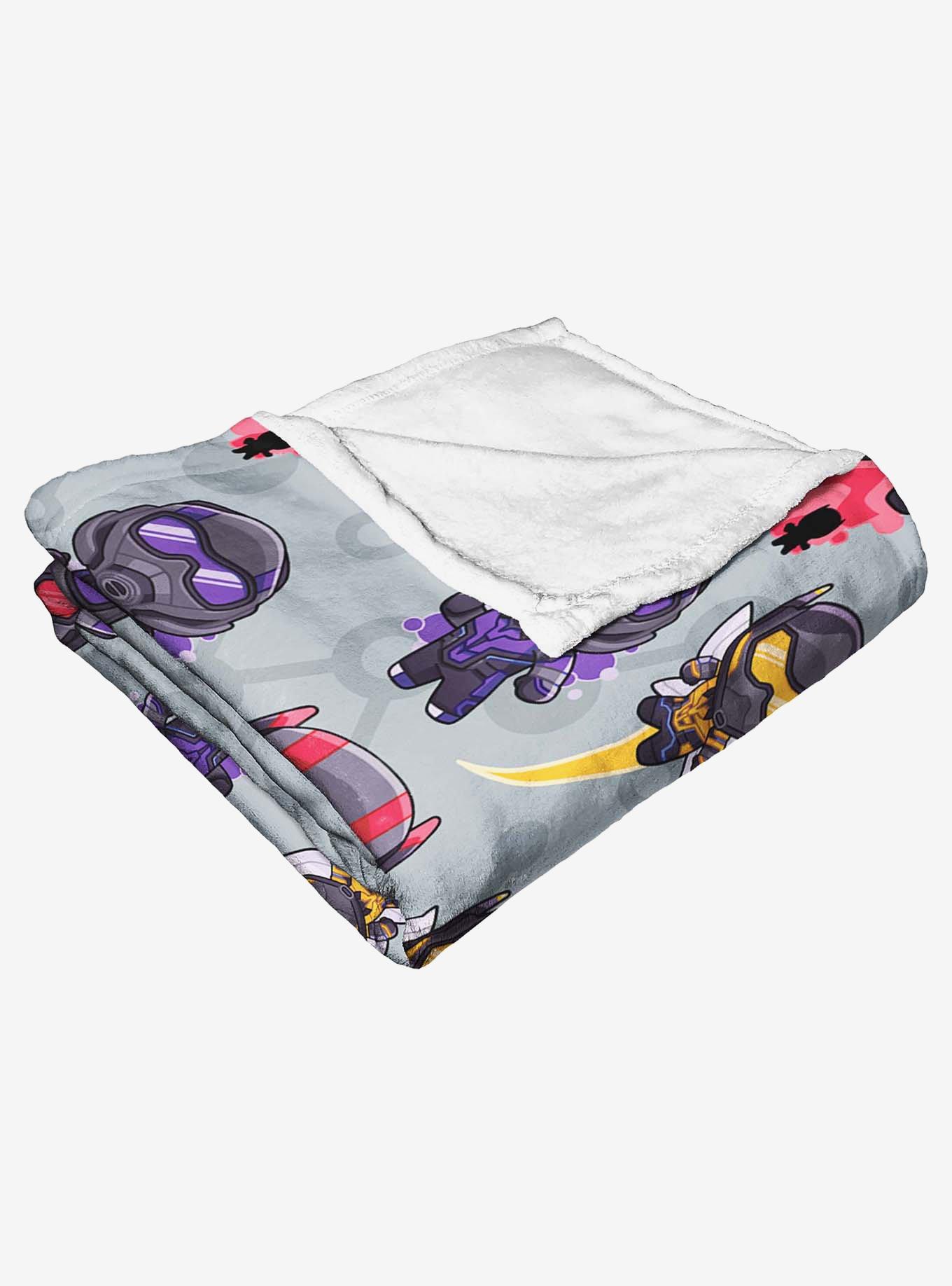 Marvel Ant-Man Quantumania Chibi Team Silk Touch Throw Blanket, , alternate