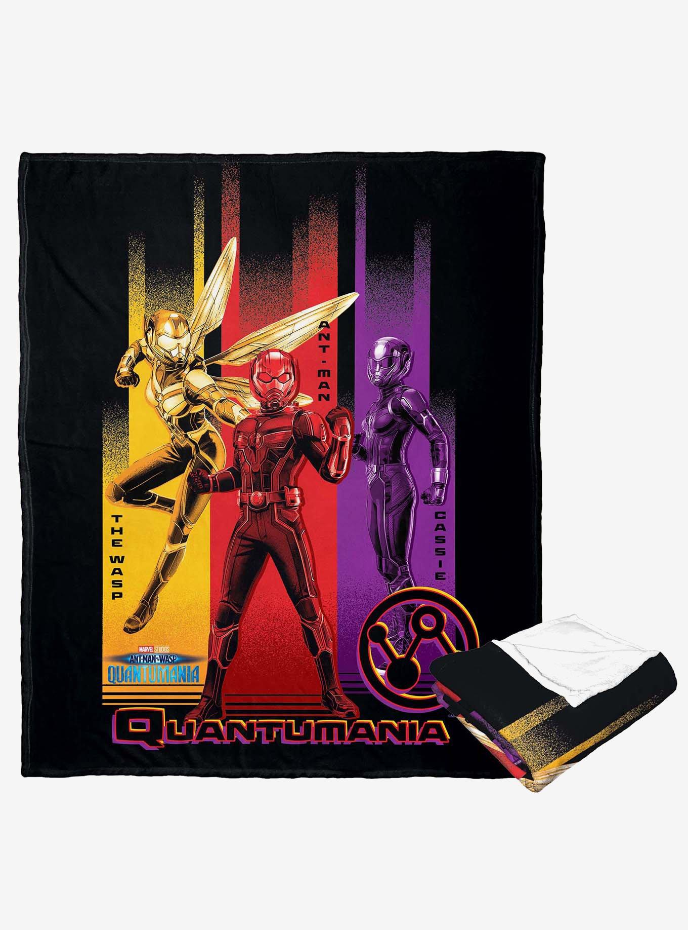 Marvel Ant-Man Quantumania Quantum Team Silk Touch Throw Blanket, , alternate