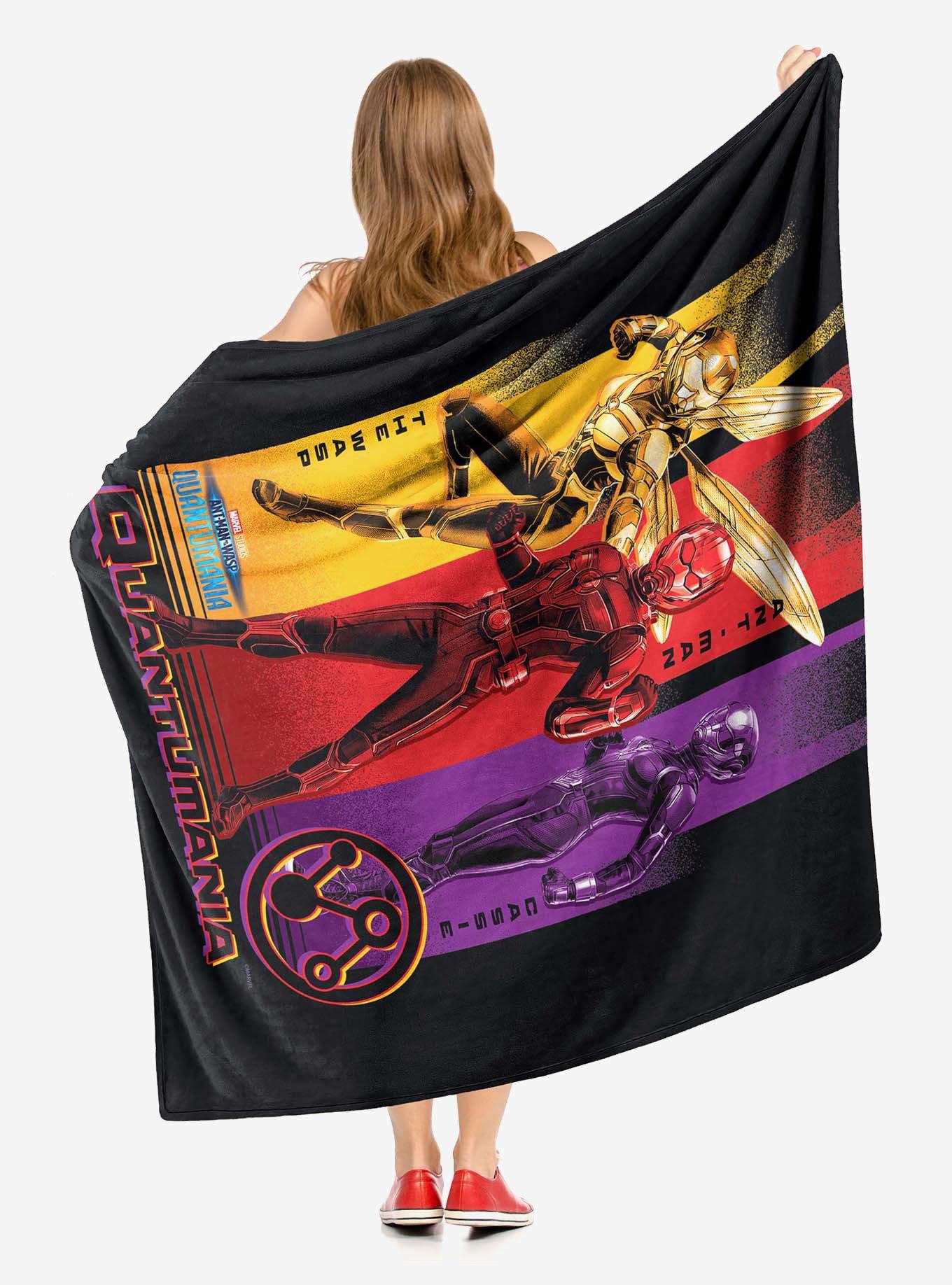 Marvel Ant-Man Quantumania Quantum Team Silk Touch Throw Blanket, , alternate