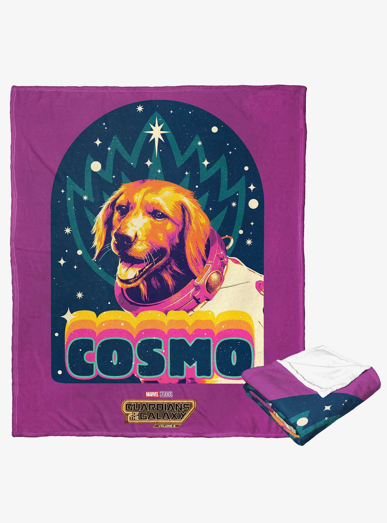 Marvel Guardians of the Galaxy: Vol. 3 Cosmo The Space Dog Silk Touch Throw Blanket, , hi-res
