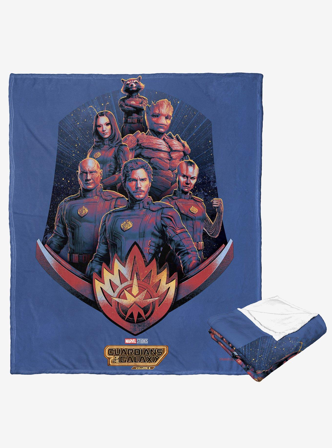 Marvel Guardians of the Galaxy: Vol. 3 Guardians Together Silk Touch Throw Blanket, , hi-res