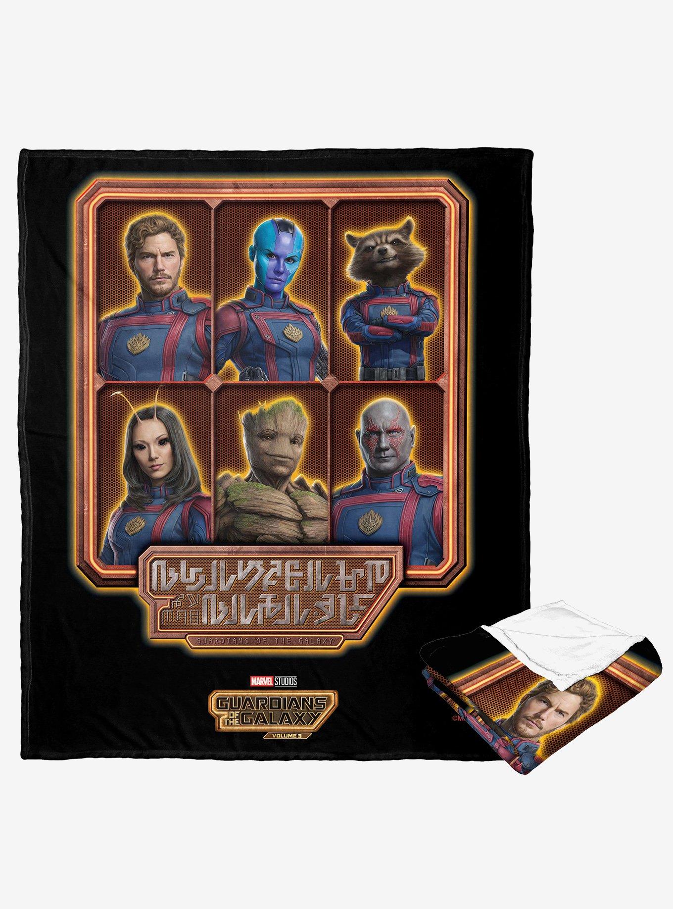 Marvel Guardians of the Galaxy: Vol. 3 The Guardians Silk Touch Throw Blanket, , alternate
