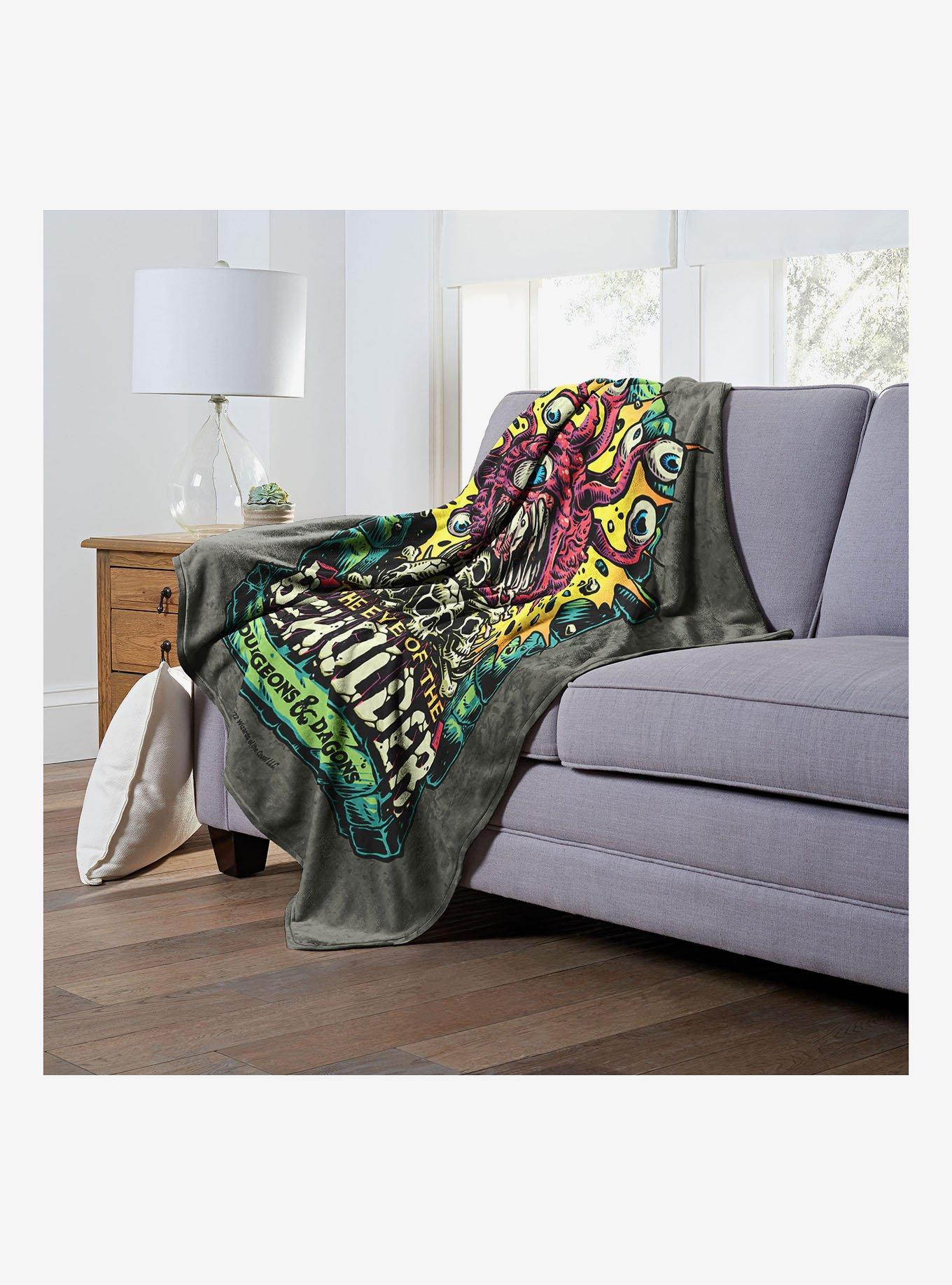 Dungeons & Dragons Beholders Sight Silk Touch Throw Blanket, , alternate