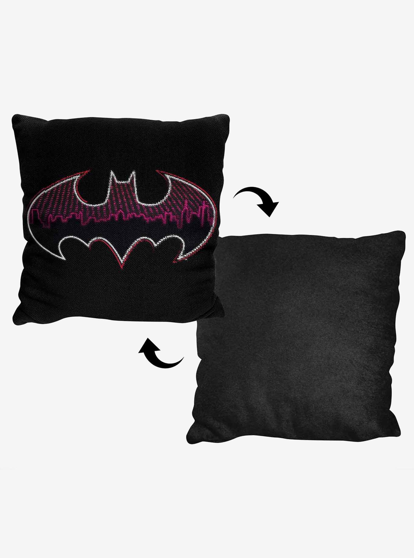 DC Comics Batman Team Up Signal Jacquard Pillow, , hi-res