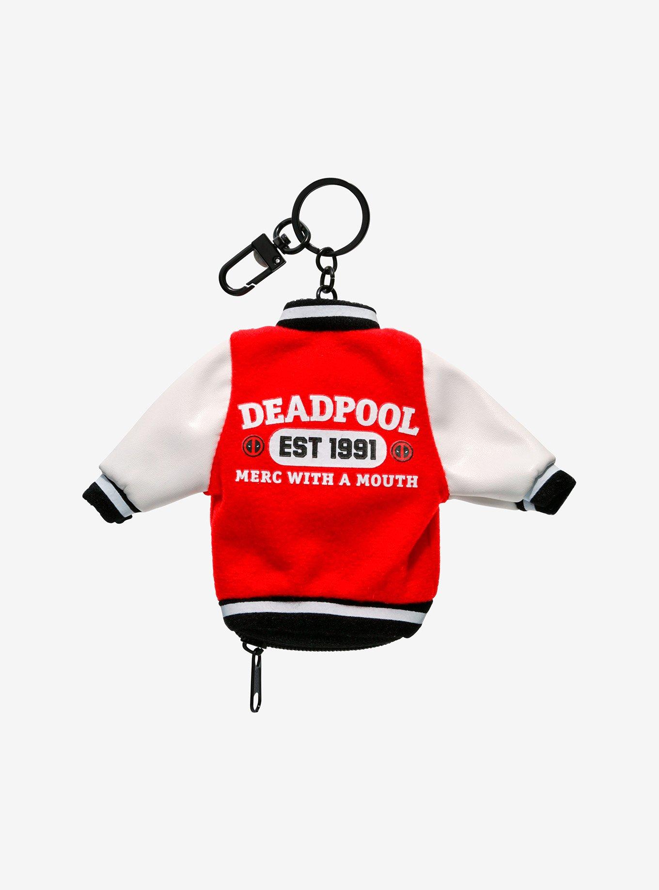 Marvel Deadpool Varsity Jacket Figural Coin Purse, , alternate