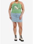 Sweet Society Don't Duck With Us Green Girls Halter Top Plus Size, , alternate