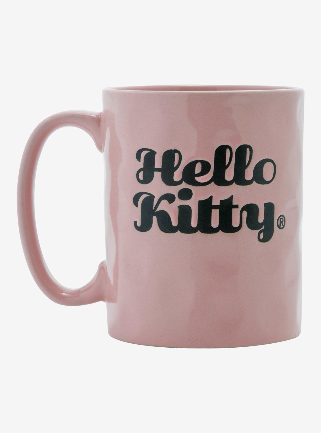 Hello Kitty Flower Textured Mug, , alternate
