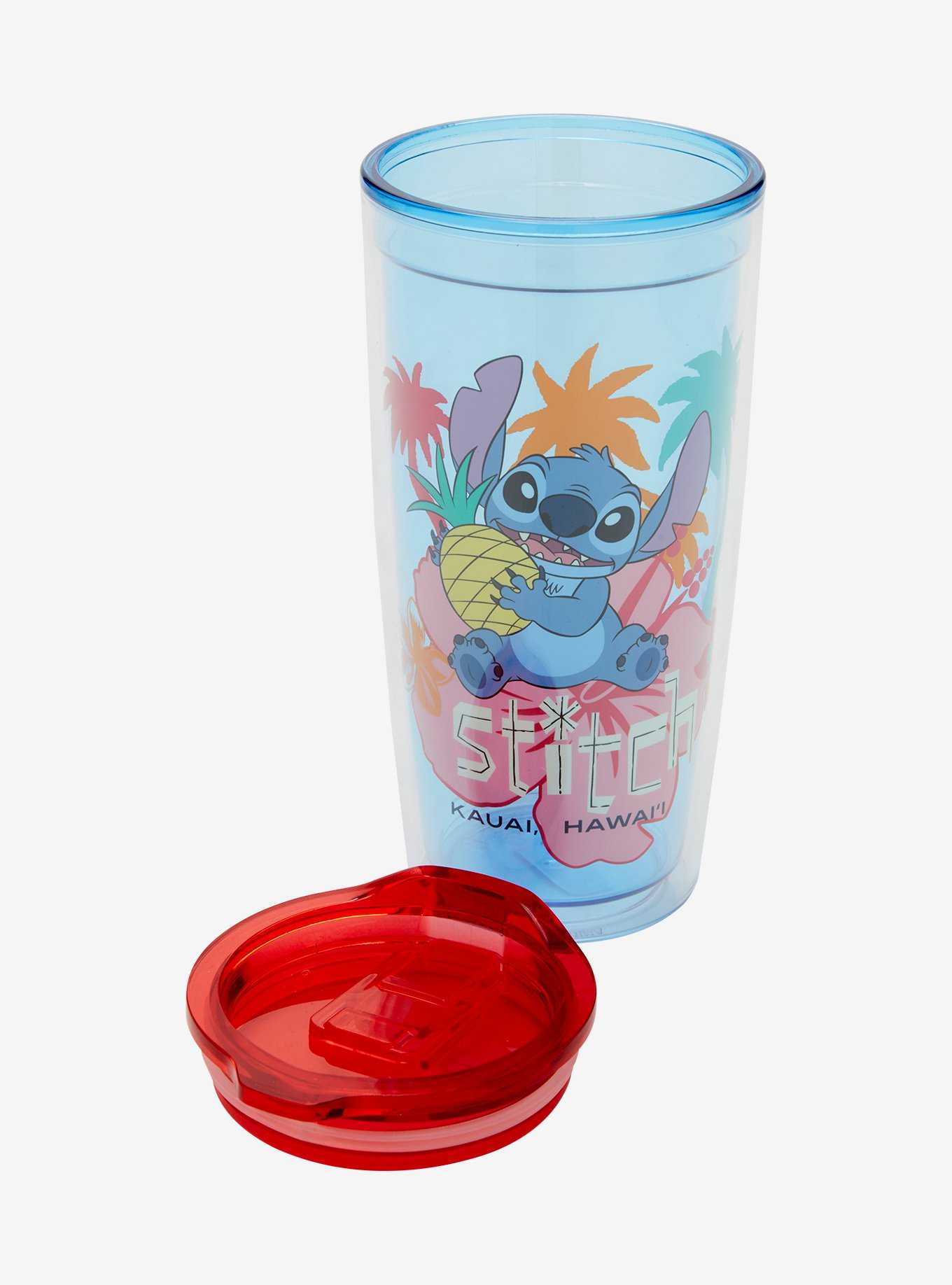Disney Lilo & Stitch Floral Travel Mug, , hi-res