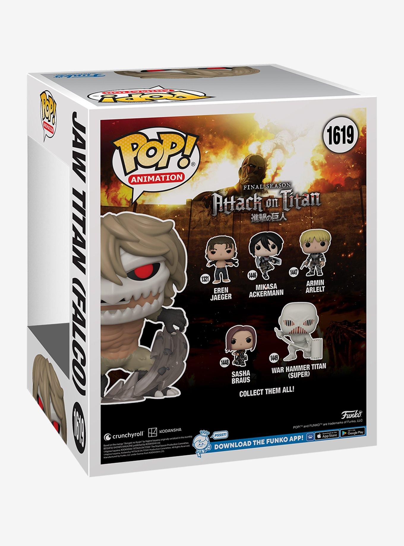 Funko Attack On Titan Pop! Animation Jaw Titan (Falco) Vinyl Figure Hot Topic Exclusive, , alternate