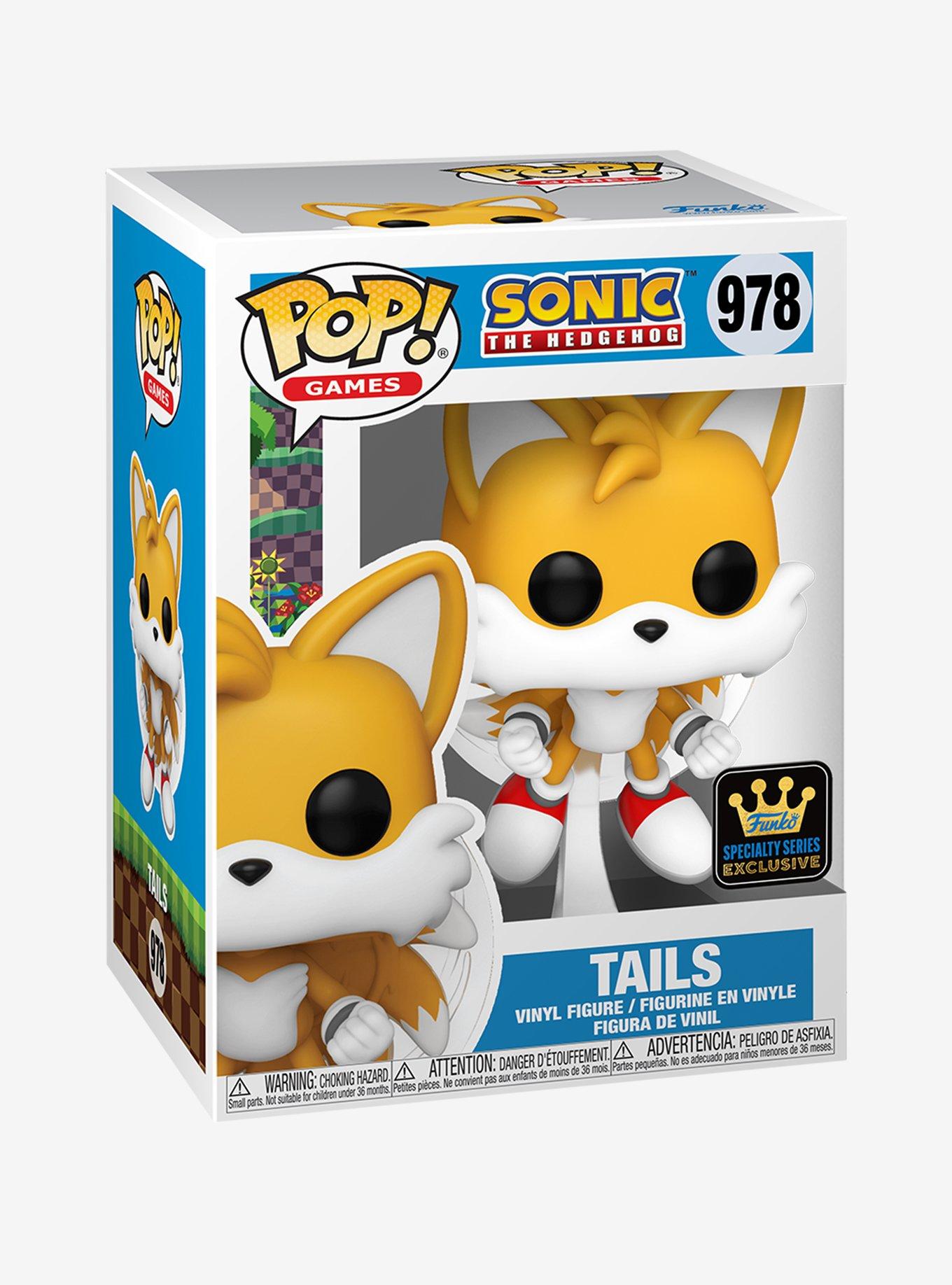 Funko Sonic The Hedgehog Pop! Games Tails Vinyl Figure Specialty Series Exclusive, , alternate