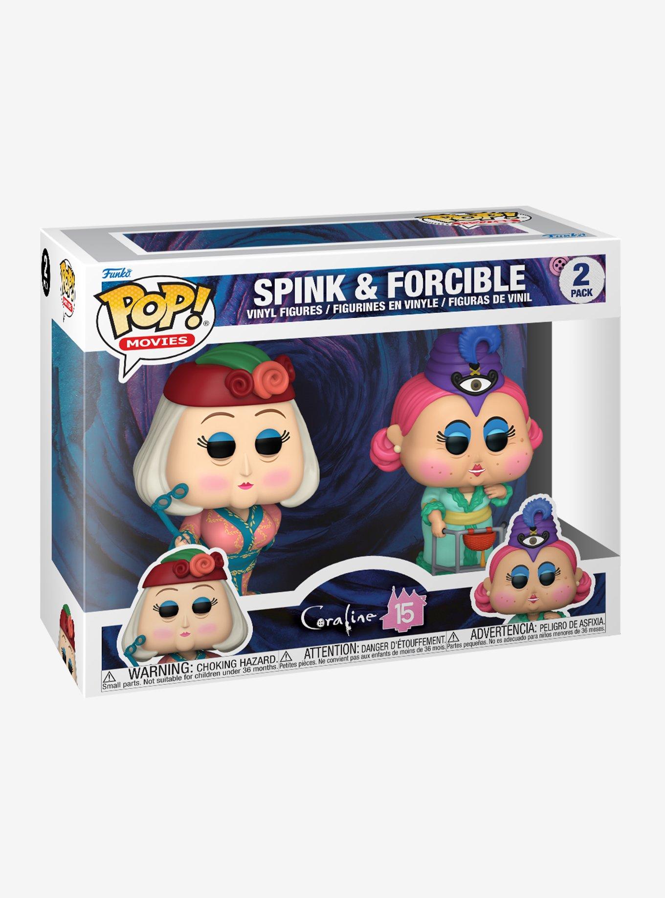 Funko Coraline Pop! Movies Spink & Forcible Vinyl Figure Set, , alternate