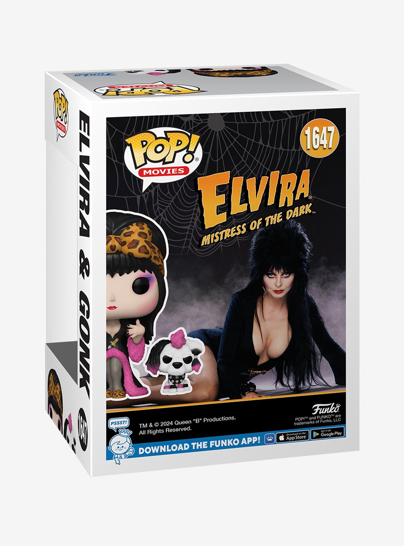 Funko Elvira: Mistress Of The Dark Pop! Movies Elvira & Gonk Vinyl Figure, , alternate
