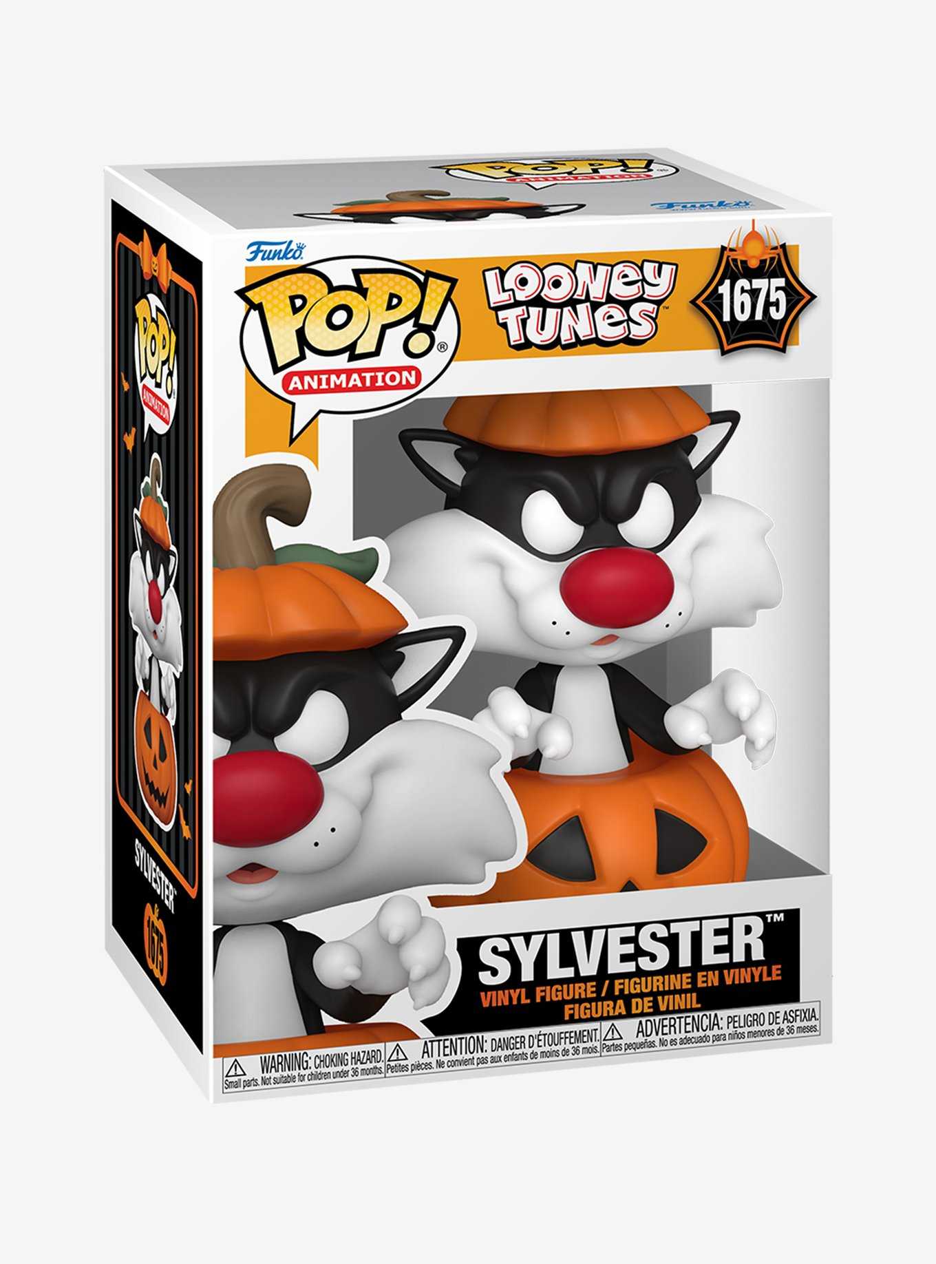 Funko Looney Tunes Pop! Animation Sylvester Pumpkin Vinyl Figure, , hi-res
