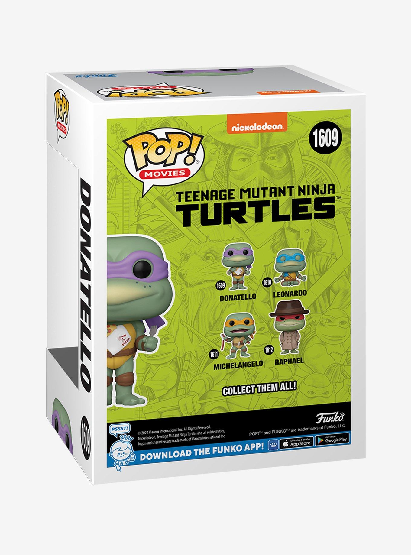 Funko Teenage Mutant Ninja Turtles Pop! Movies Donatello (Pizza) Vinyl Figure, , alternate