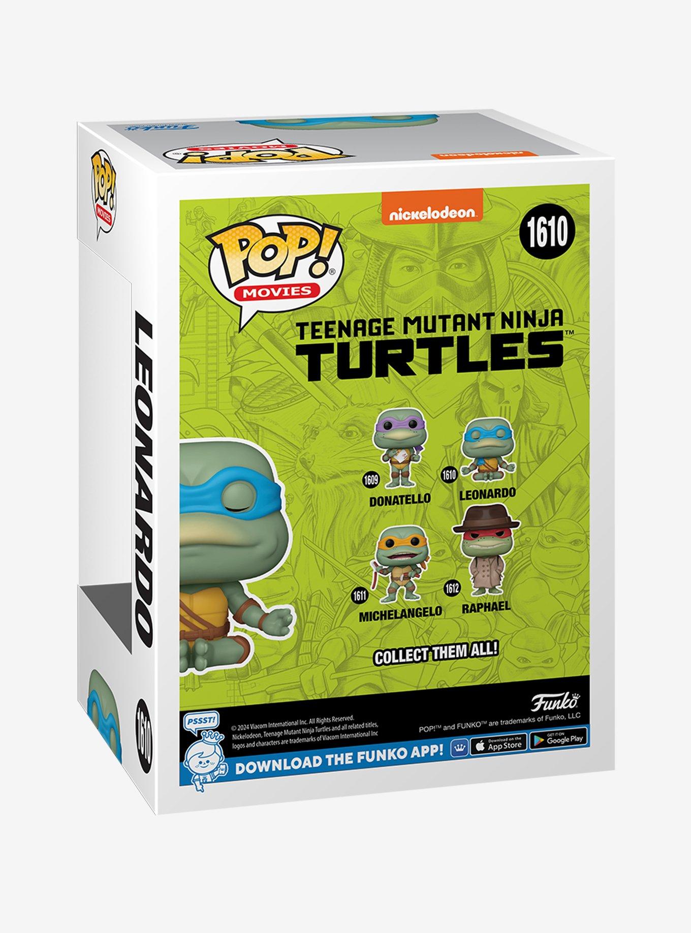 Funko Teenage Mutant Ninja Turtles Pop! Movies Leonardo (Meditating) Vinyl Figure, , alternate