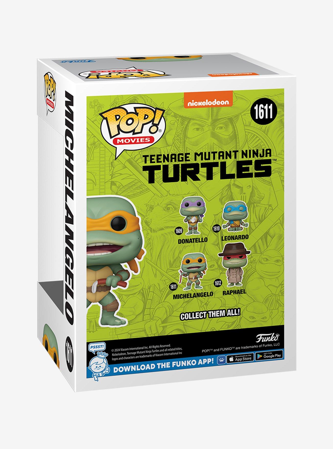 Funko Teenage Mutant Ninja Turtles Pop! Movies Michelangelo (Sausage Links) Vinyl Figure, , alternate