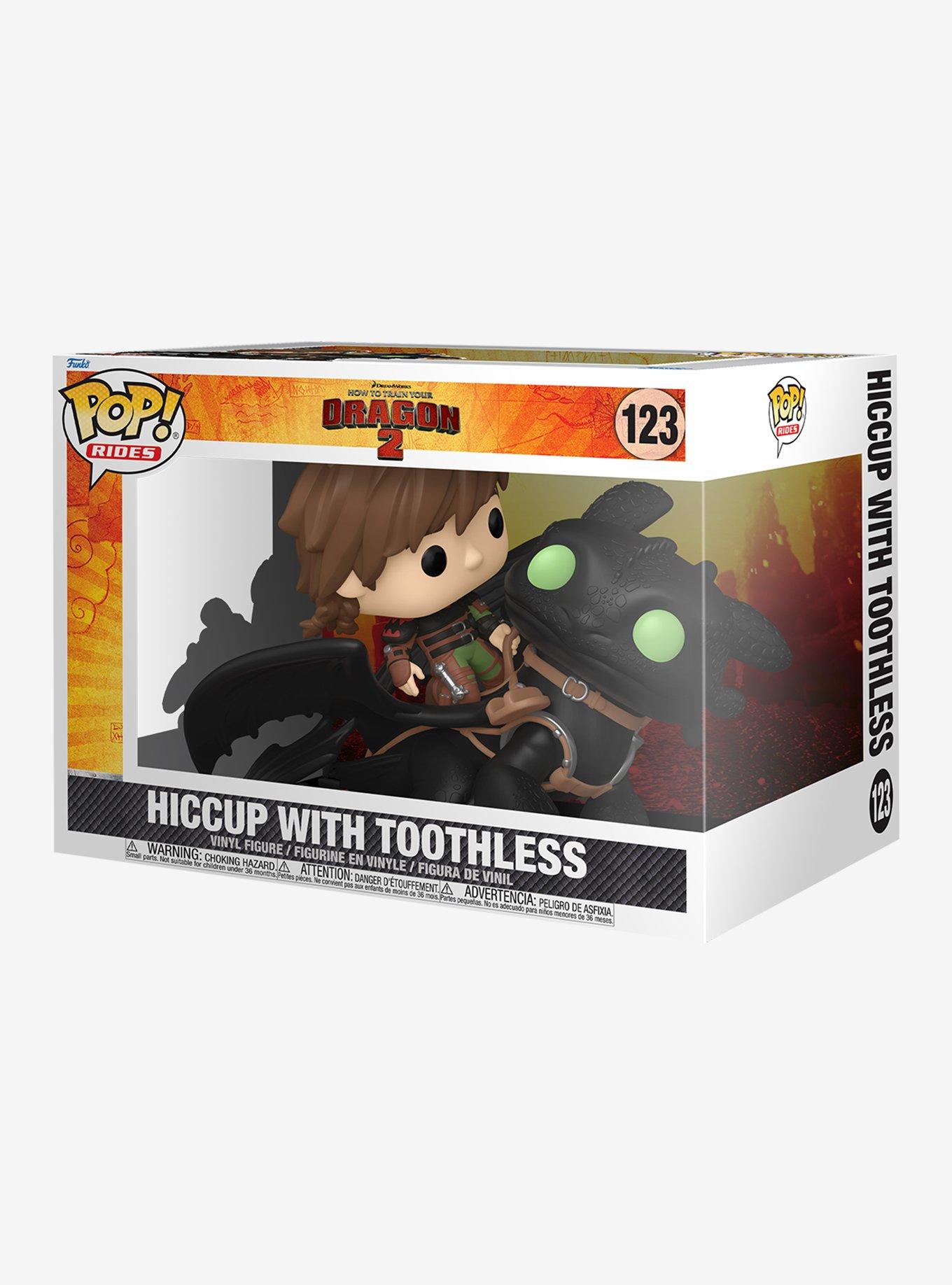Funko How To Train Your Dragon 2 Pop! Rides Hiccup With Toothless Vinyl Figure, , alternate