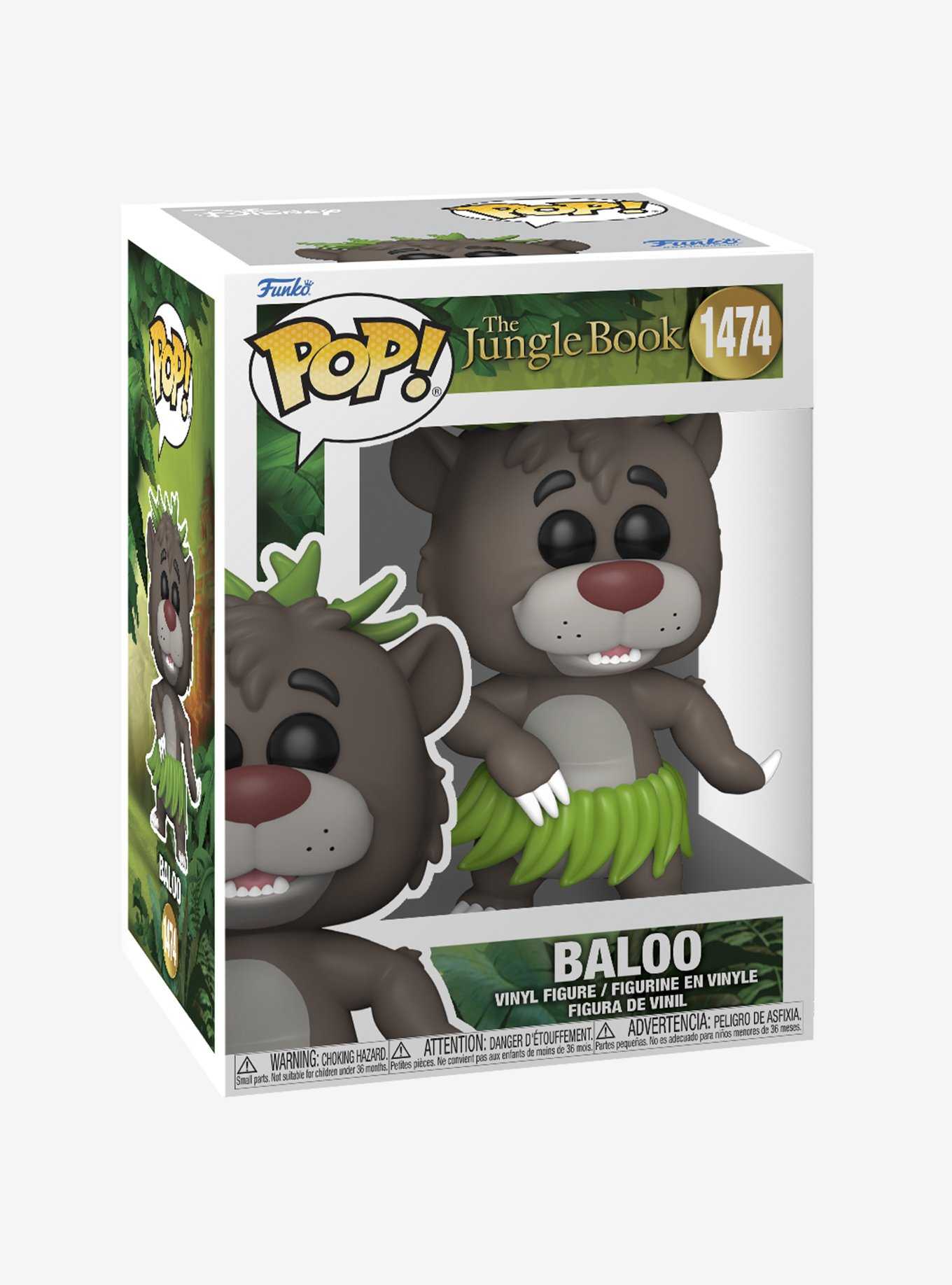 Funko Disney The Jungle Book Pop! Baloo Vinyl Figure, , hi-res