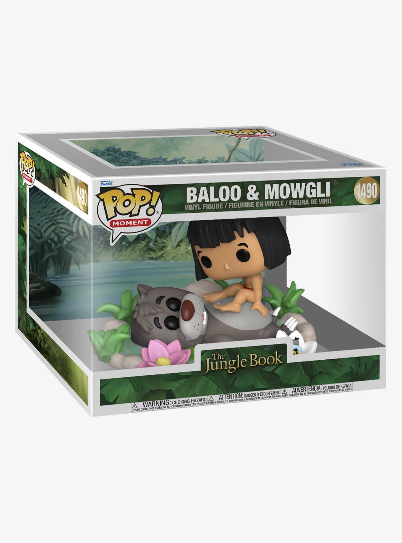 Funko Disney The Jungle Book Pop! Moment Baloo & Mogli Vinyl Figure, , hi-res