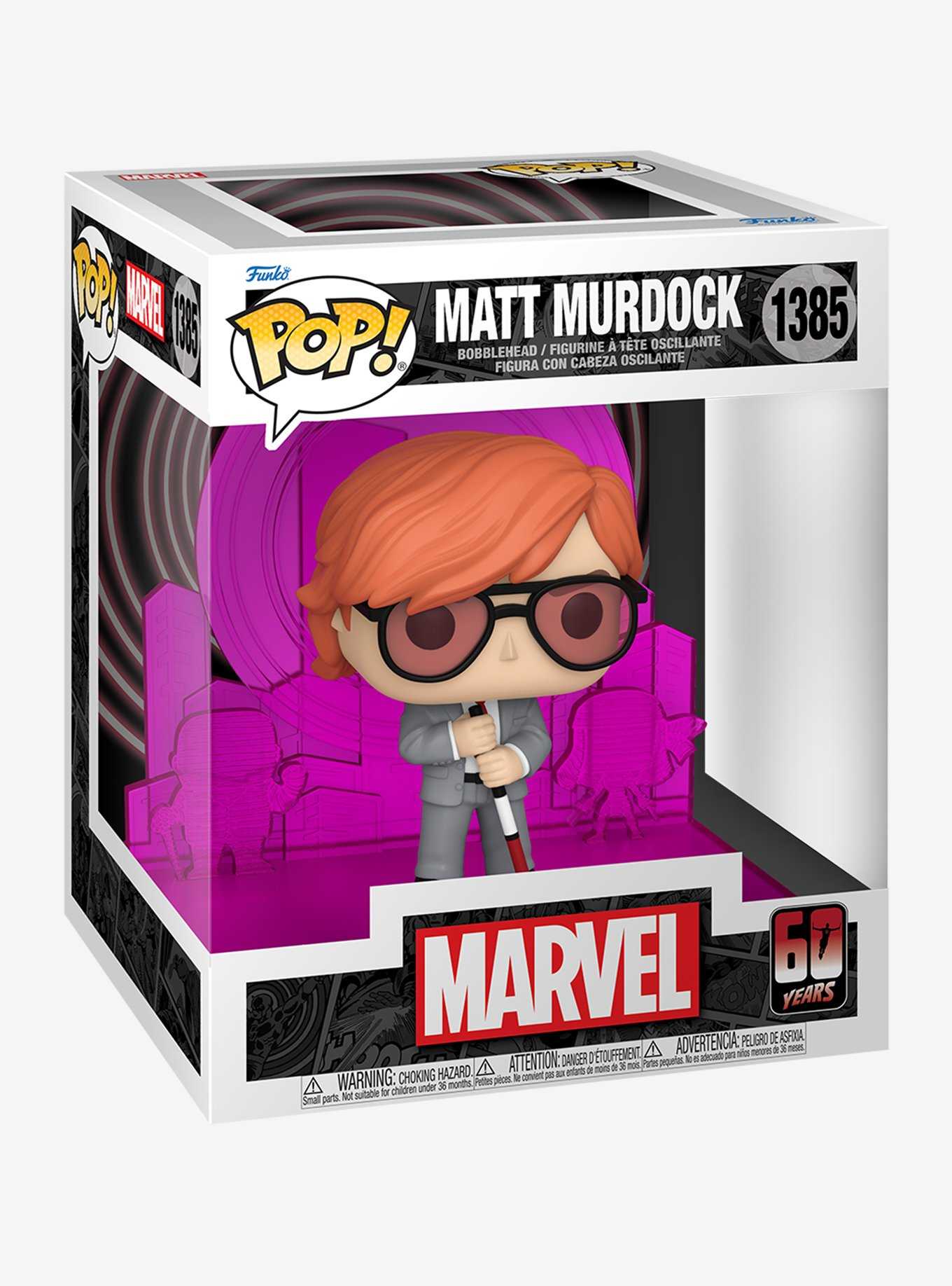 Funko Marvel Pop! Deluxe Daredevil Matt Murdock (With Radar) Bobblehead, , hi-res