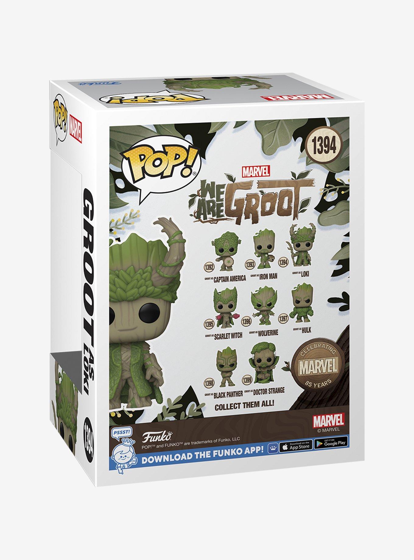 Funko Marvel We Are Groot Pop! Groot As Loki Vinyl Bobblehead, , alternate