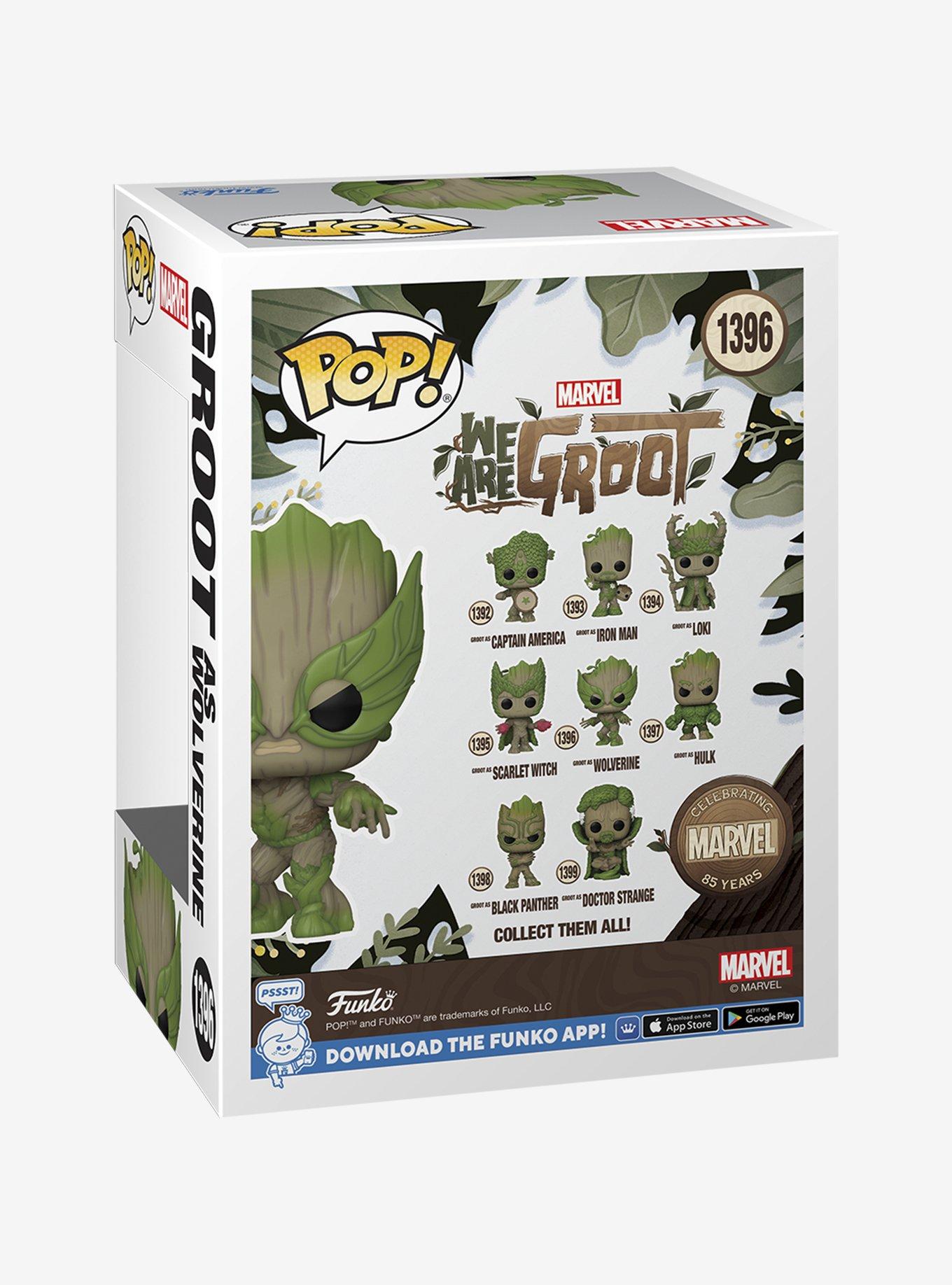 Funko Marvel We Are Groot Pop! Groot As Wolverine Vinyl Bobblehead, , alternate