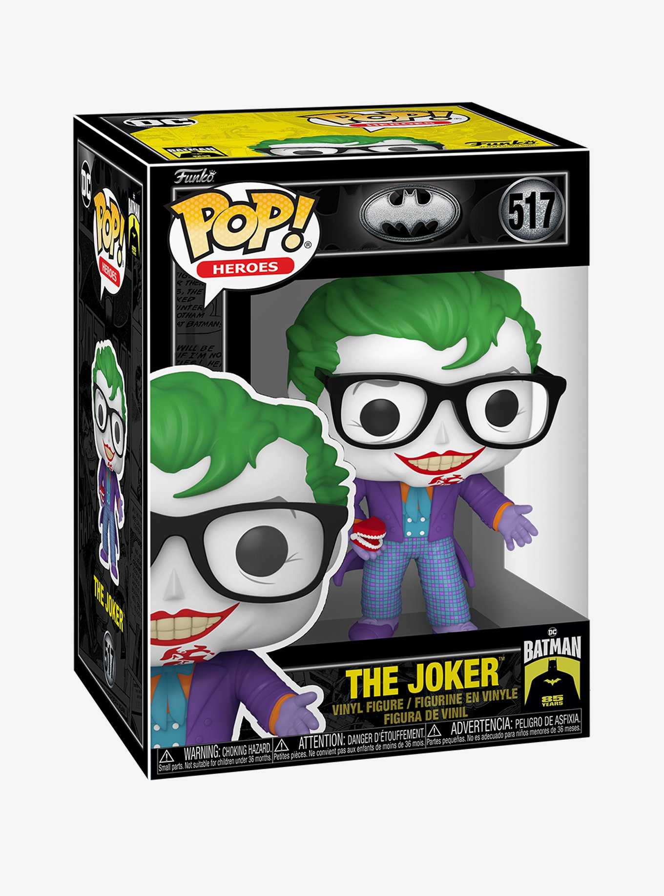 Funko DC Comics Batman Pop! Heroes The Joker (With Teeth) Vinyl Figure, , hi-res