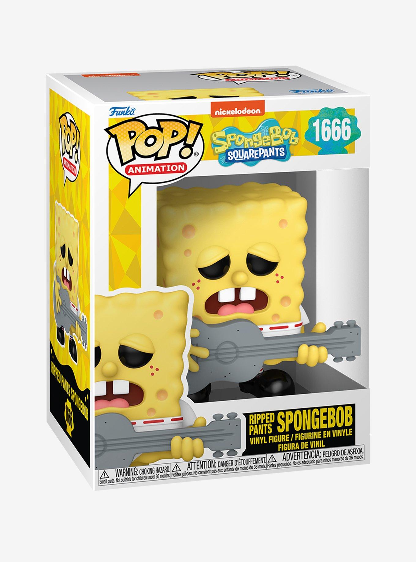 Funko SpongeBob SquarePants Pop! Animation Ripped Pants SpongeBob Vinyl Figure, , alternate