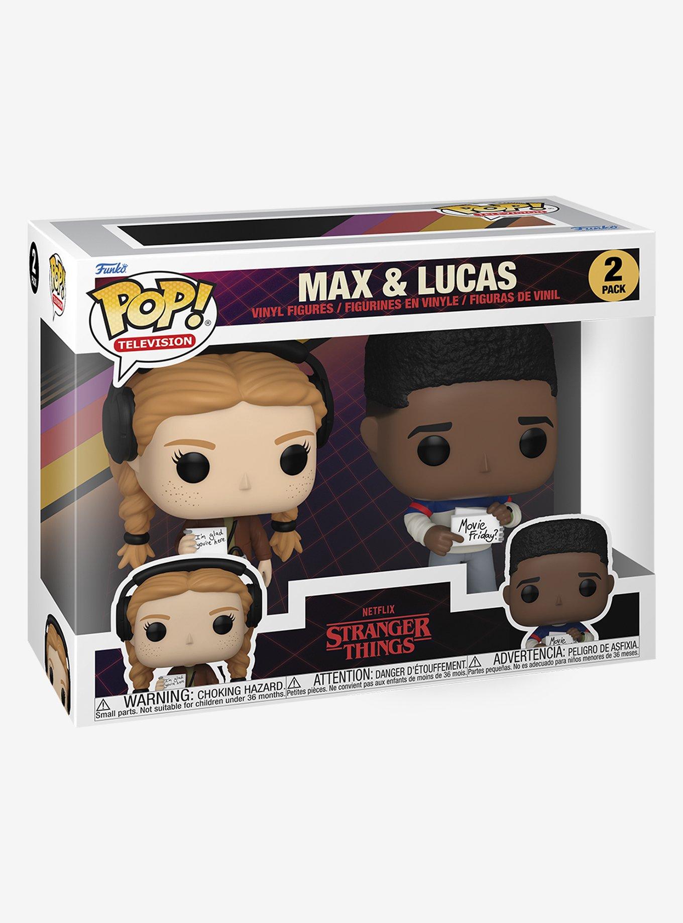 Funko Stranger Things Pop! Television Max & Lucas Vinyl Figure Set, , alternate