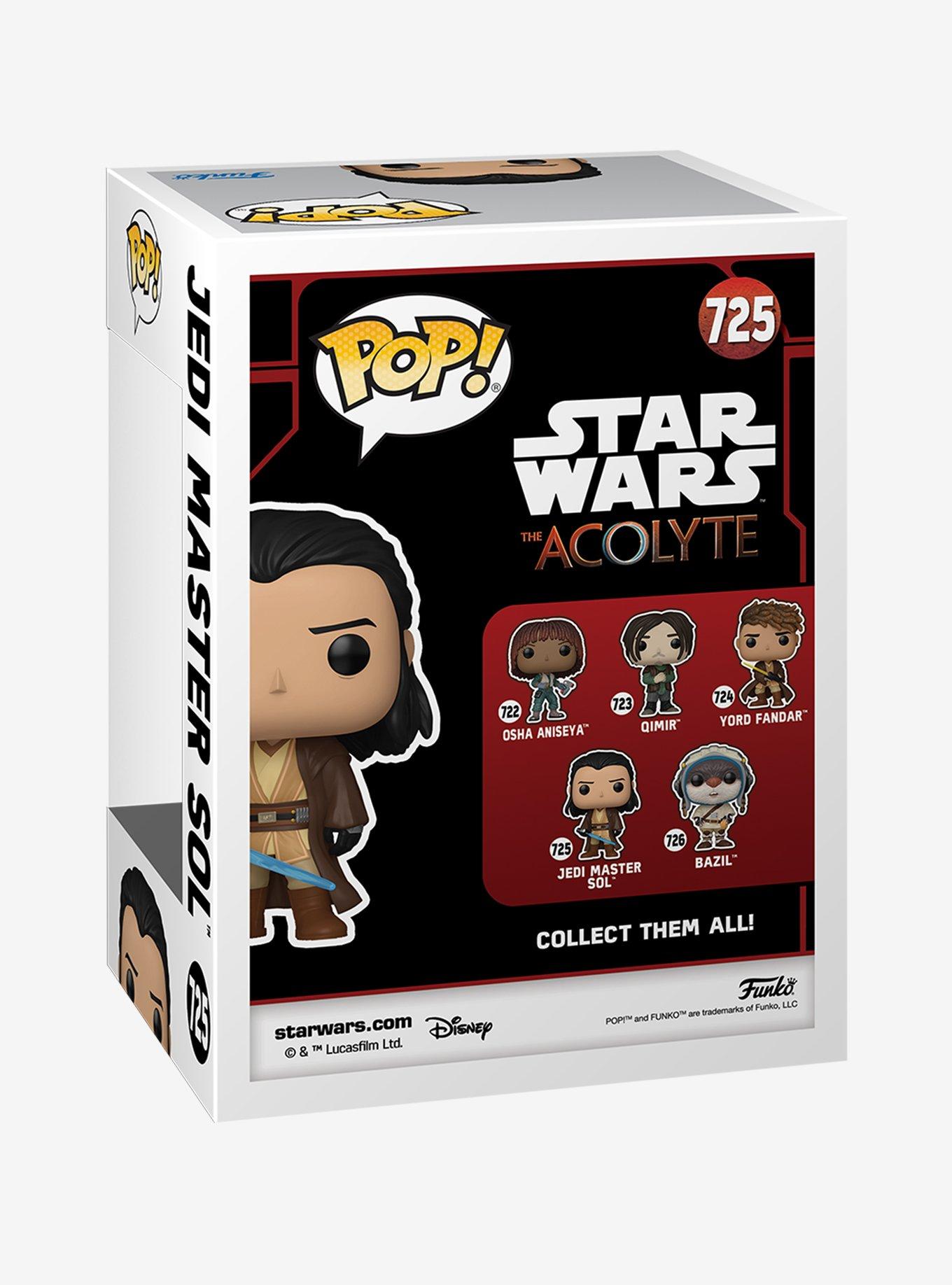 Funko Star Wars: The Acolyte Pop! Jedi Master Sol Vinyl Bobble-Head, , alternate