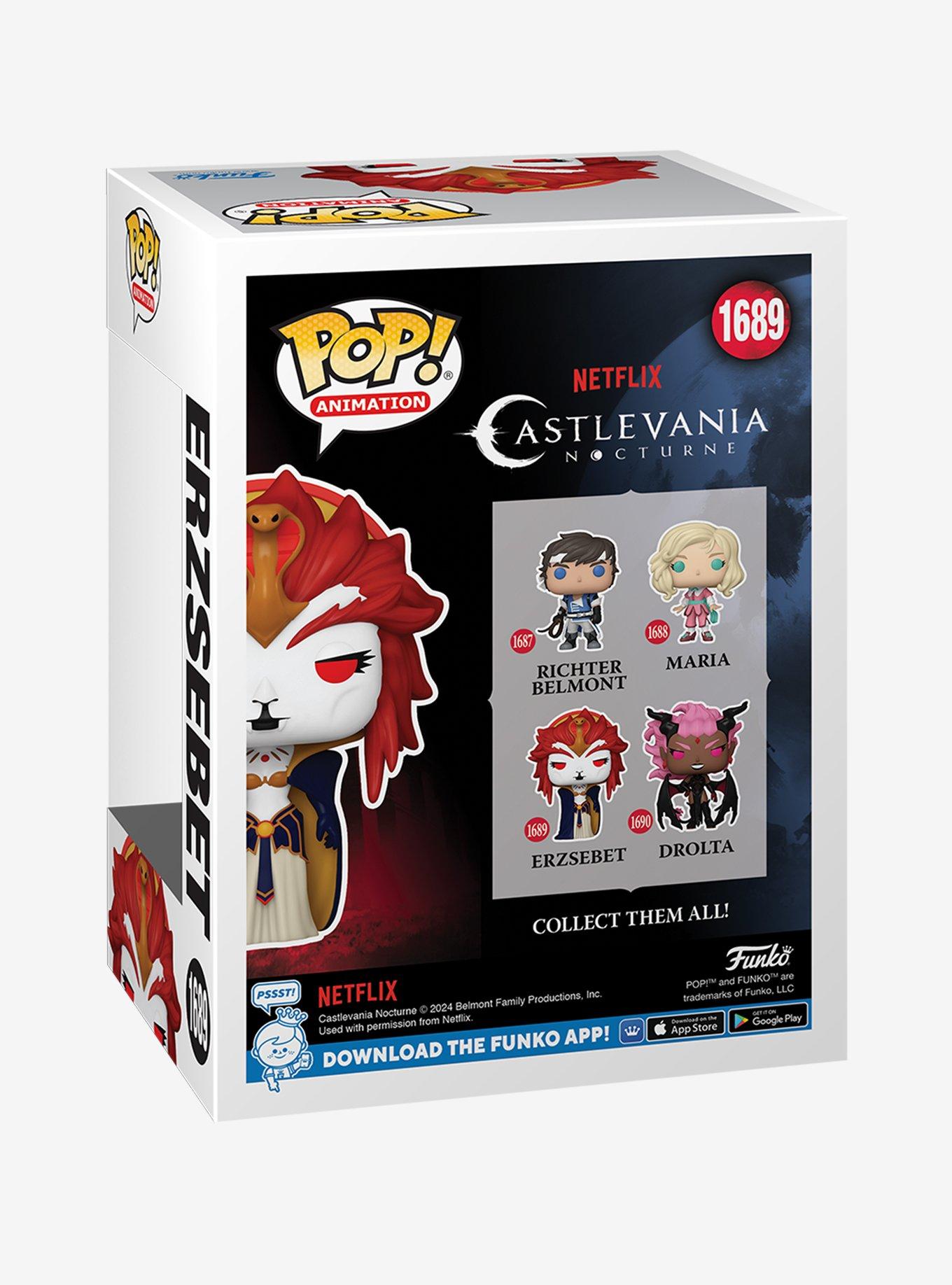 Funko Castlevania: Nocturne Pop! Animation Erzsebet Vinyl Figure, , alternate