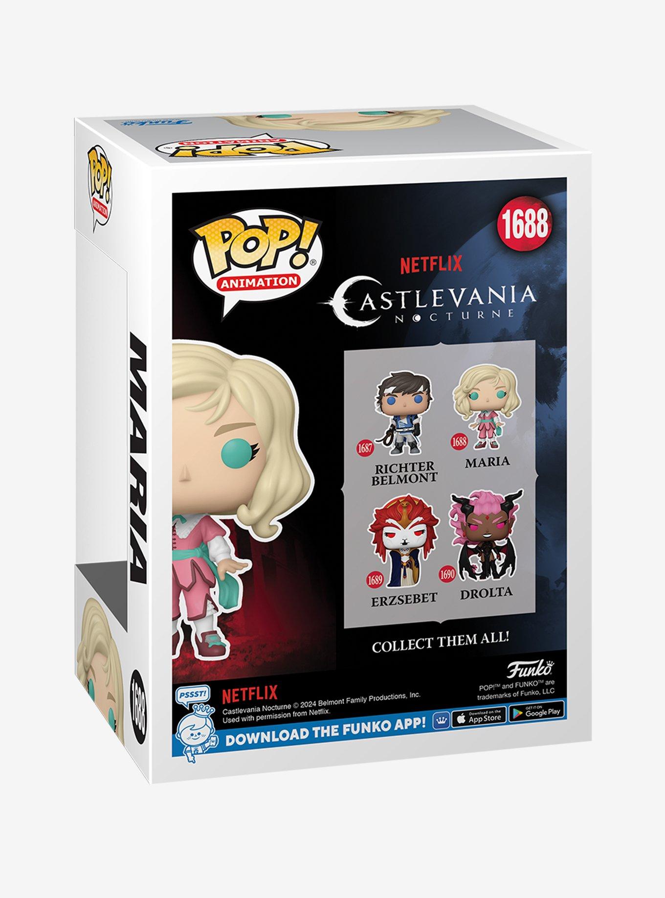 Funko Castlevania: Nocturne Pop! Animation Maria Vinyl Figure, , alternate