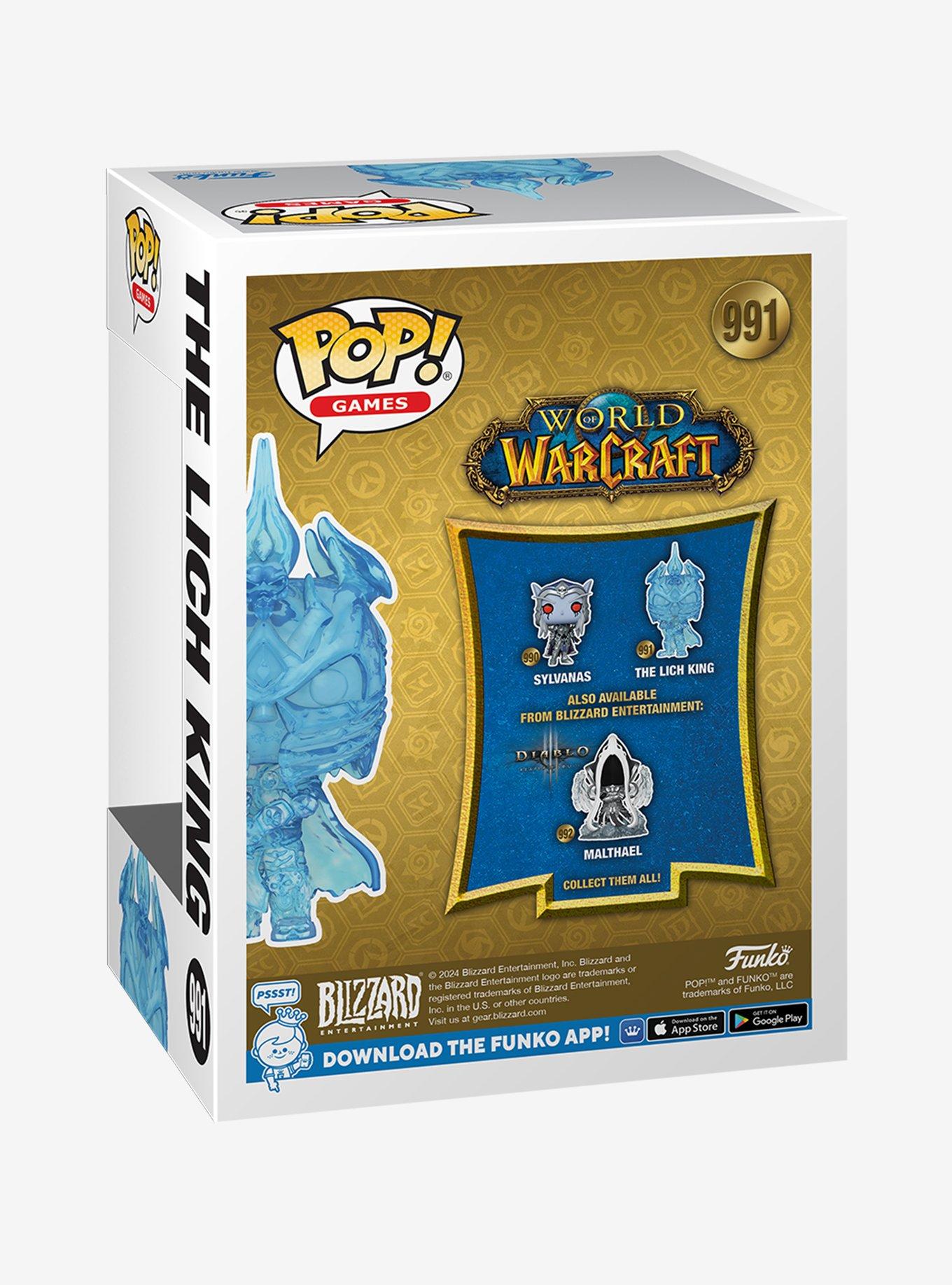 Funko World Of Warcraft Pop! Games The Lich King Vinyl Figure, , alternate