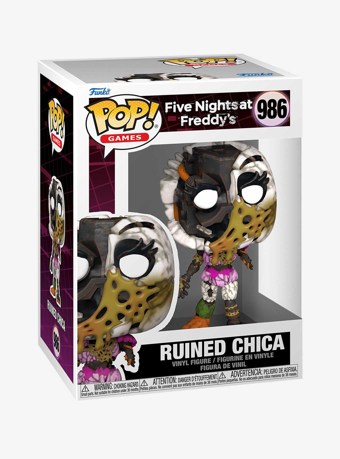 Funko Five Nights At Freddy’s: Security Breach Pop! Ruined Chica Vinyl Figure, , hi-res