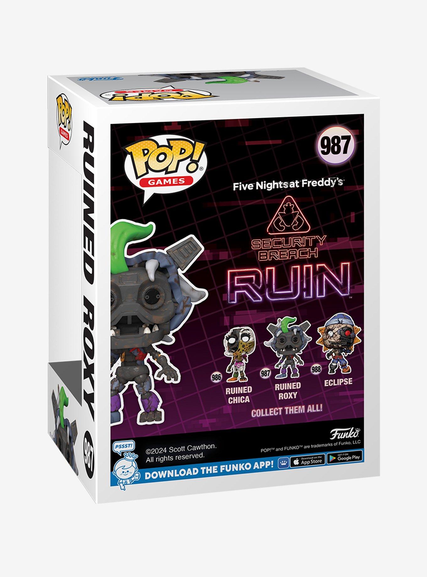 Funko Five Nights At Freddy’s: Security Breach Pop! Ruined Roxy Vinyl Figure, , alternate