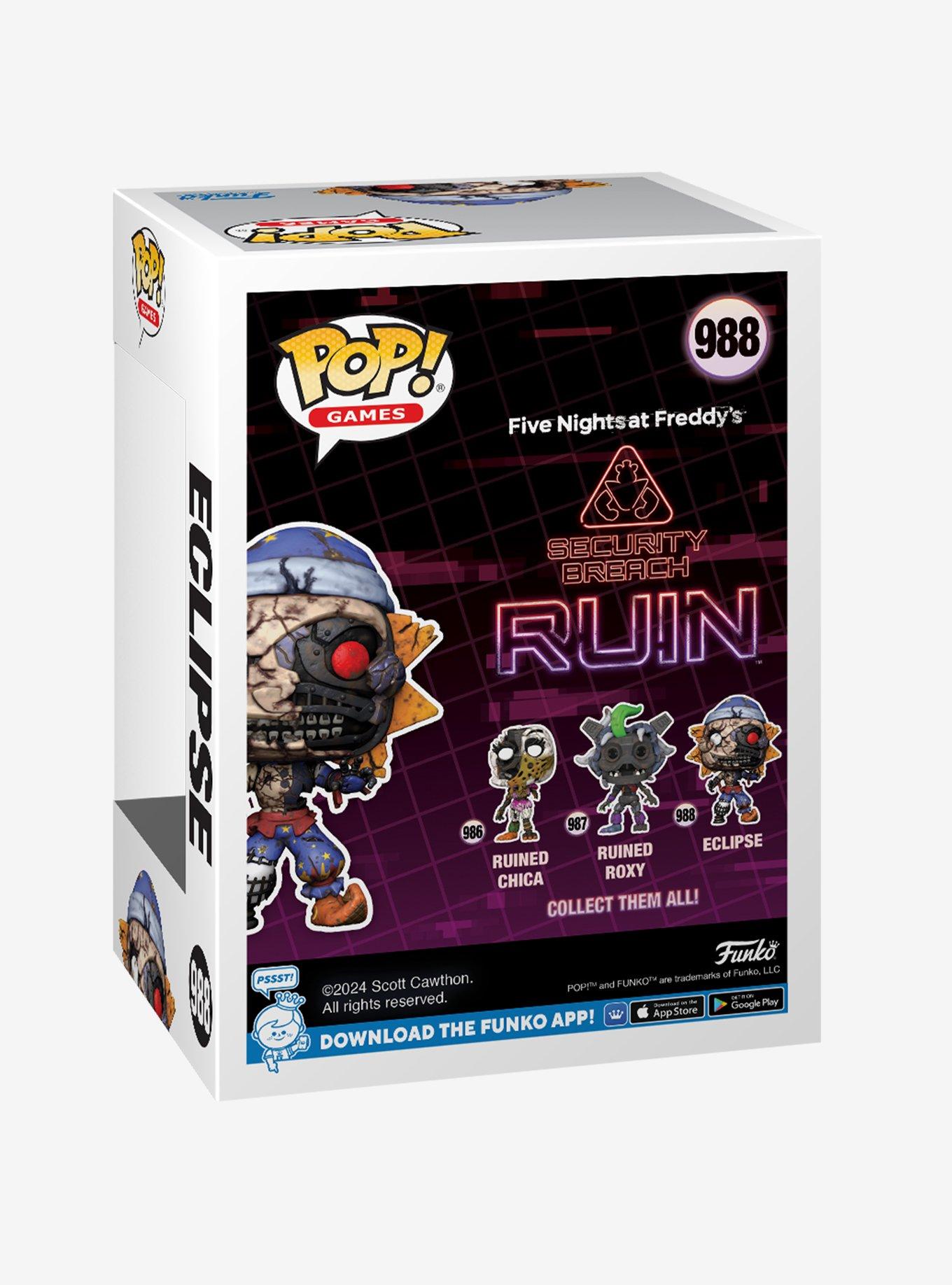 Funko Five Nights At Freddy’s: Security Breach Pop! Ruined Eclipse Vinyl Figure, , alternate